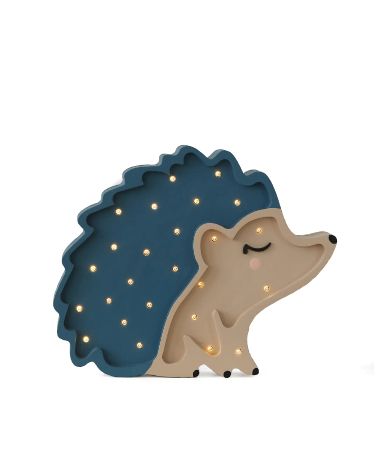Veilleuse Hérisson en Bois de Pin – Montessori pour enfant – photo 3