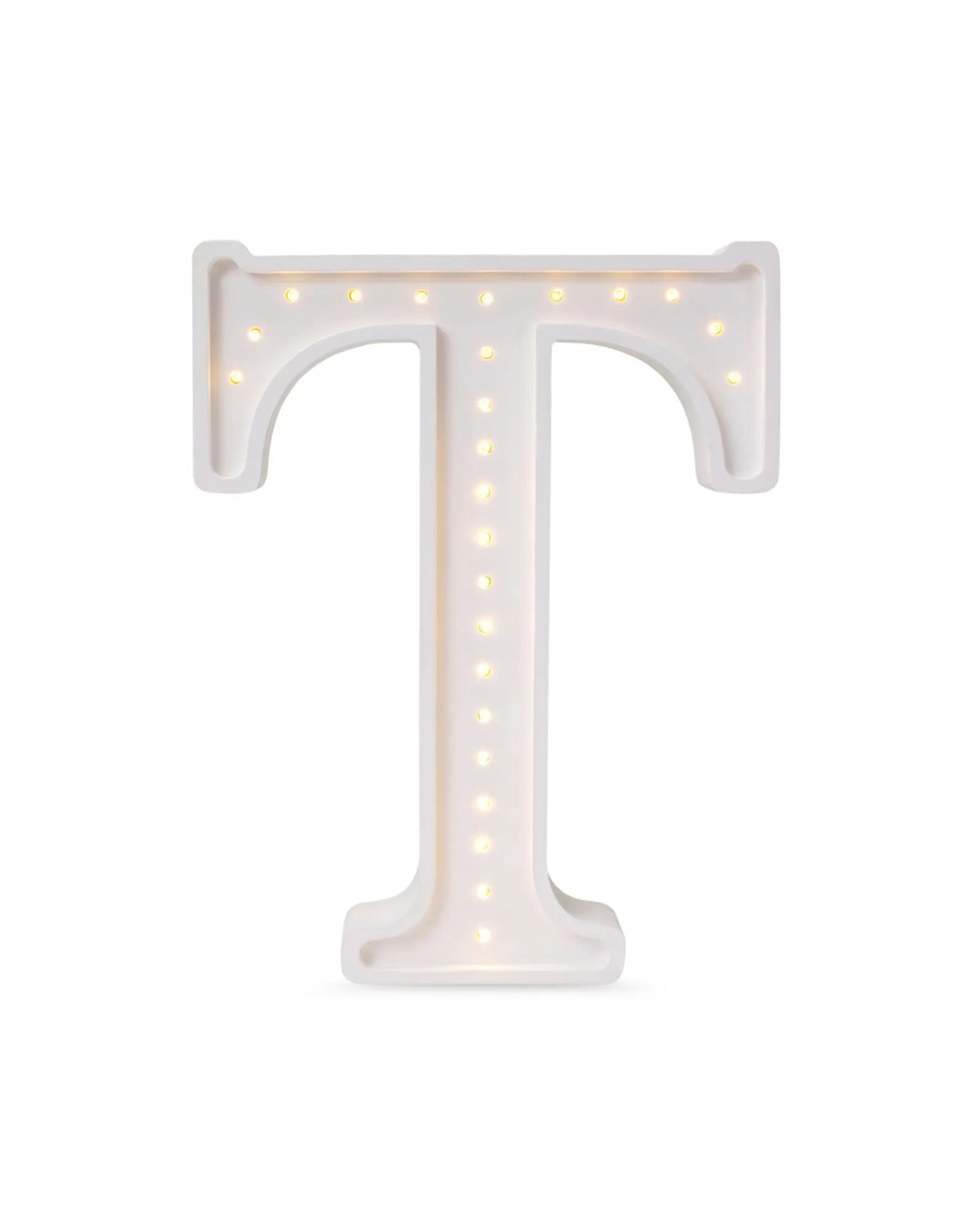 Veilleuse Lettre "T" en Bois de Pin – Montessori pour enfant – photo 1