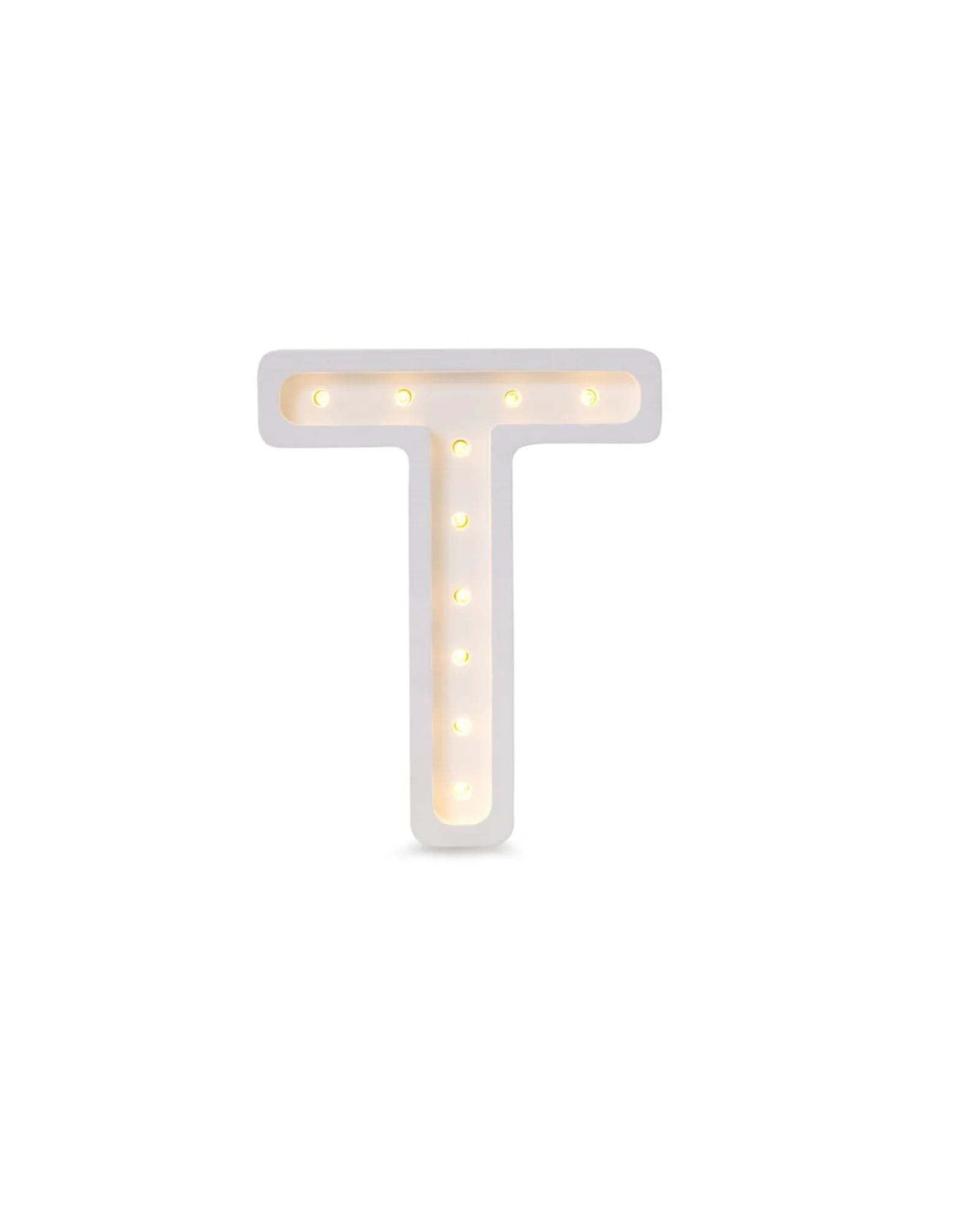 Veilleuse Lettre "T" en Bois de Pin – Montessori pour enfant – photo 1
