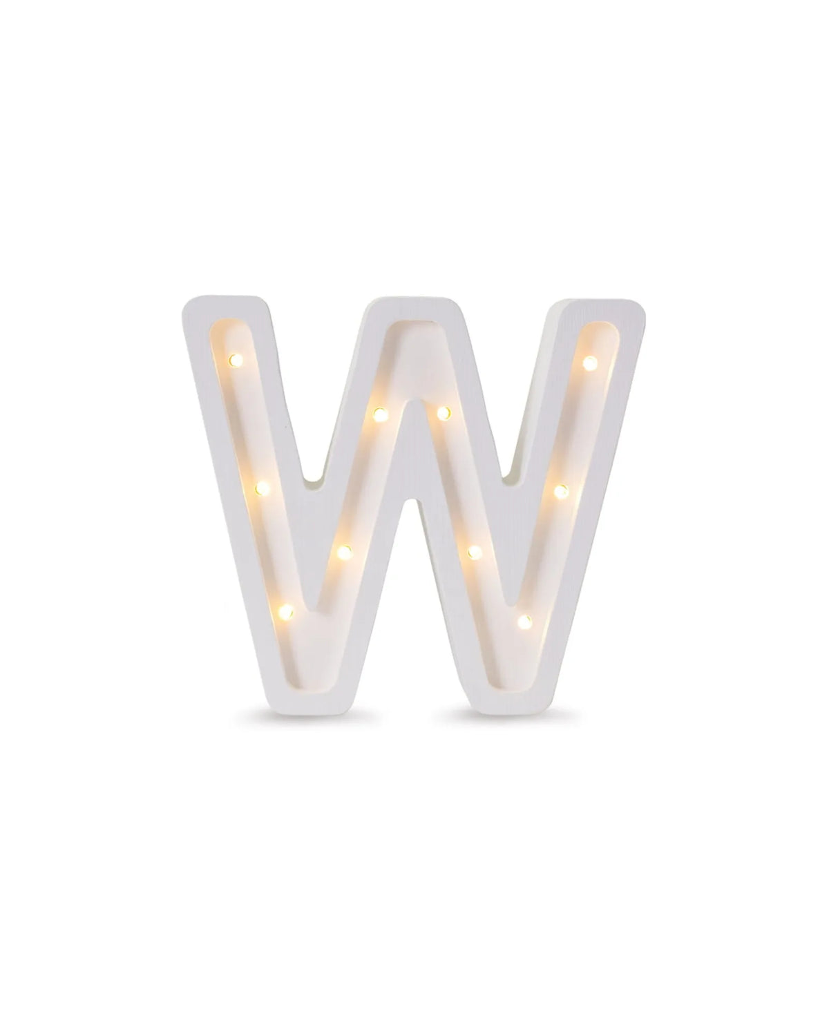 Veilleuse Lettre "W" en Bois de Pin – Montessori pour enfant – photo 2