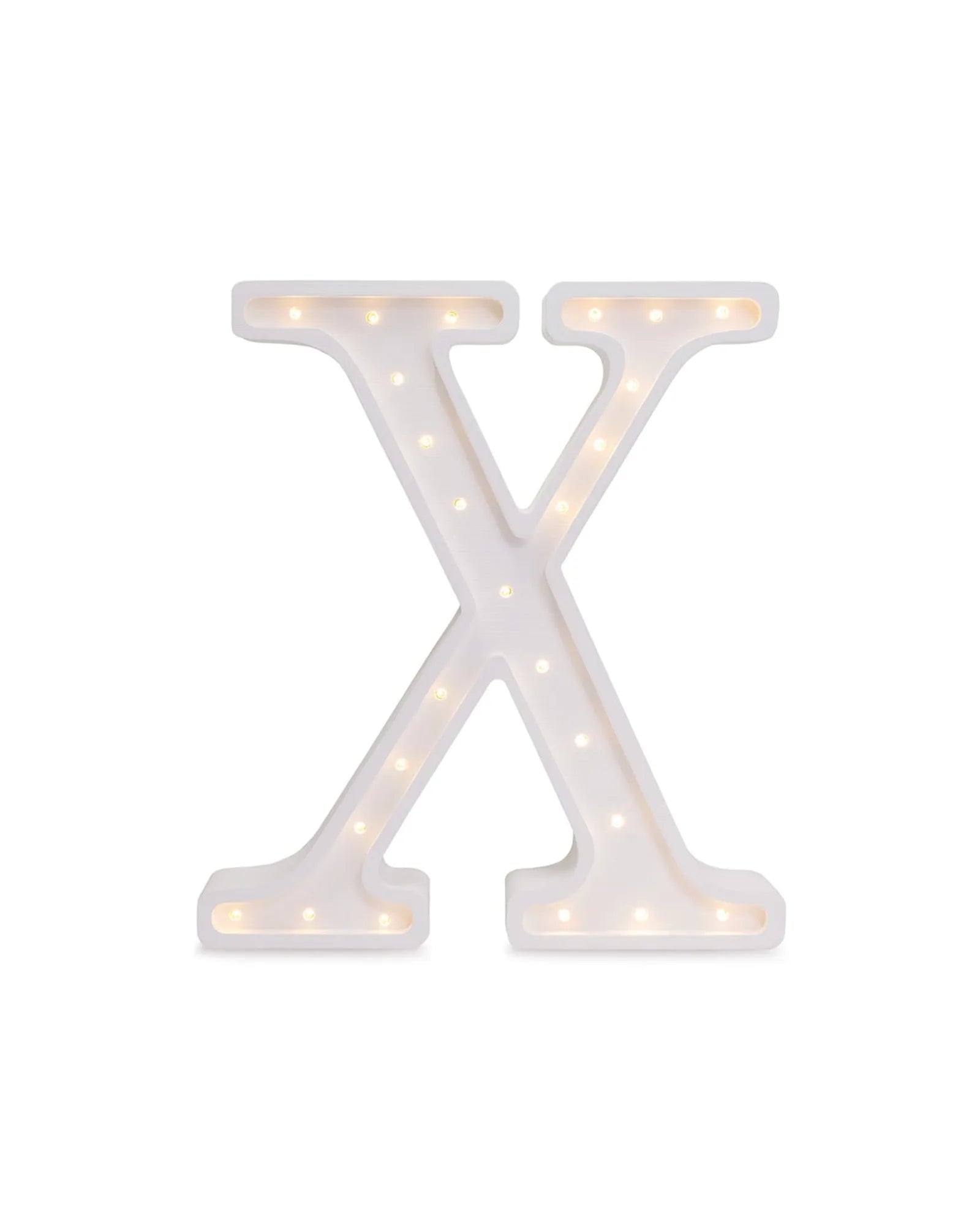Veilleuse Lettre "X" en Bois de Pin – Montessori pour enfant – photo 1