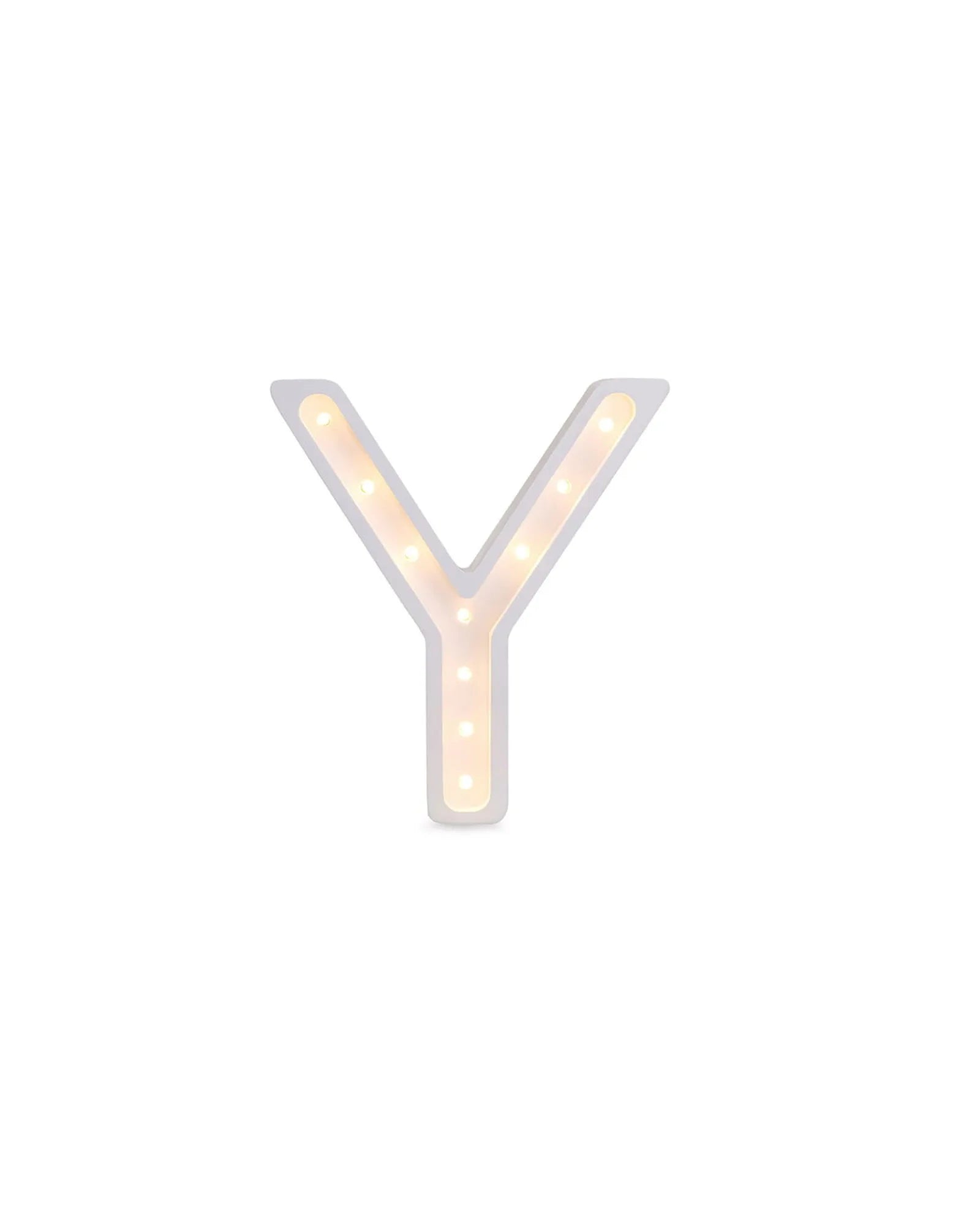 Veilleuse Lettre "Y" en Bois de Pin – Montessori pour enfant – photo 1