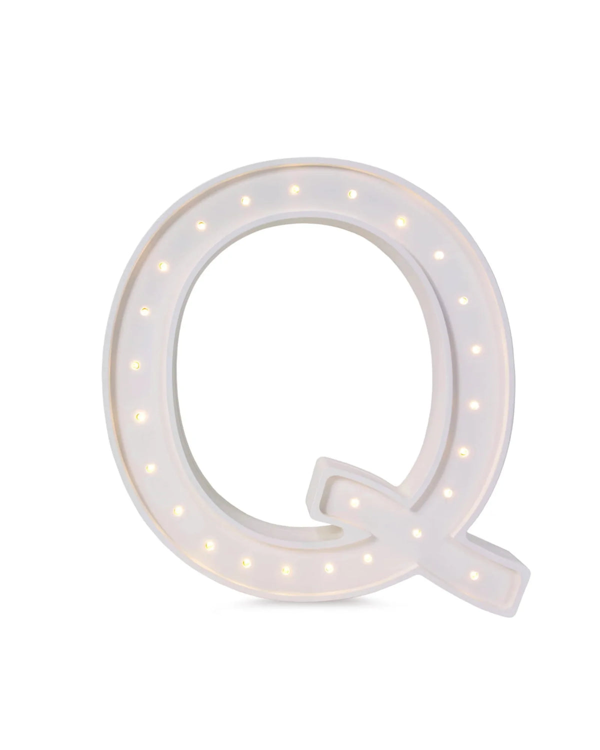Veilleuse Lettre "Q" en Bois de Pin – Montessori pour enfant – photo 1