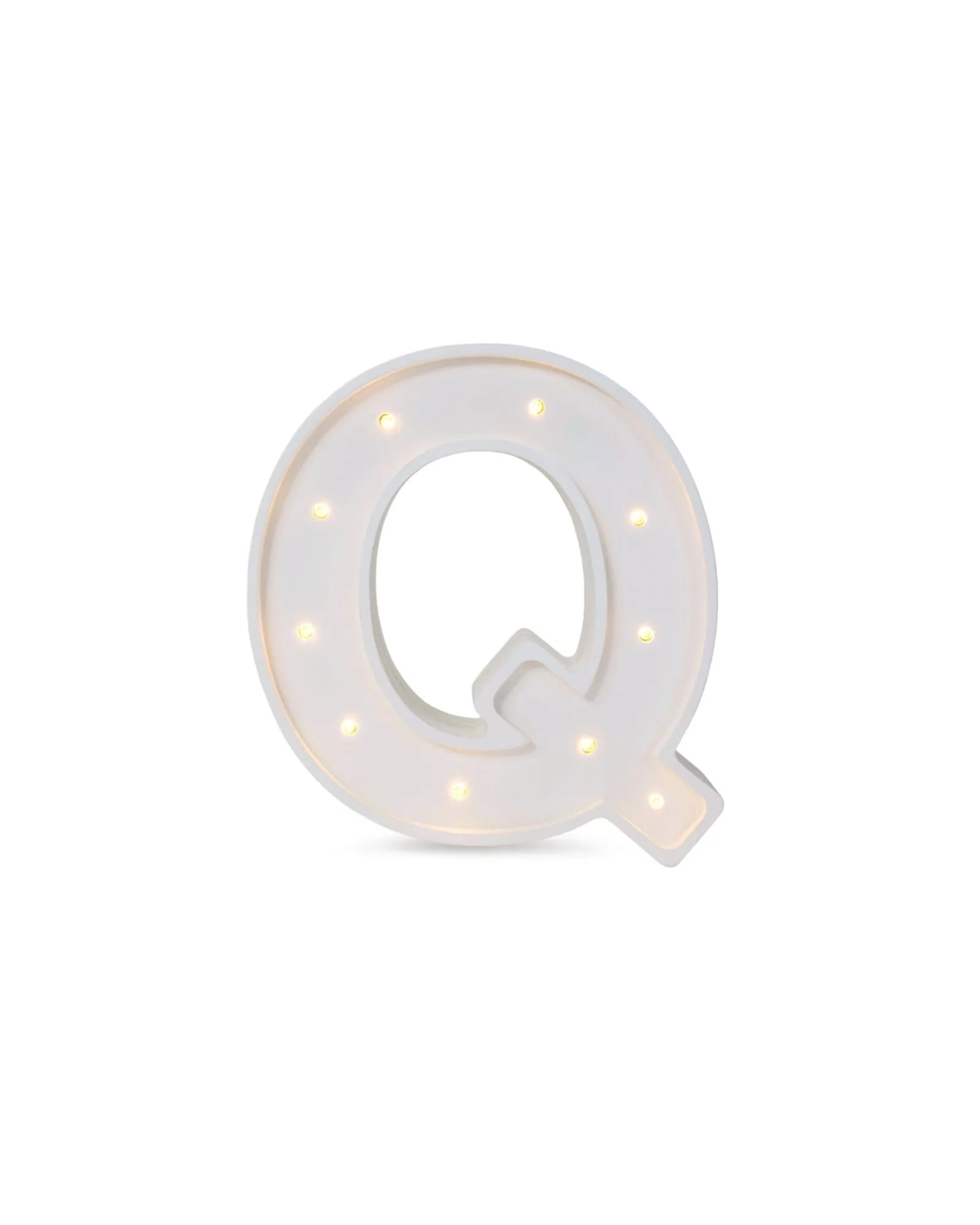 Veilleuse Lettre "Q" en Bois de Pin – Montessori pour enfant – photo 1