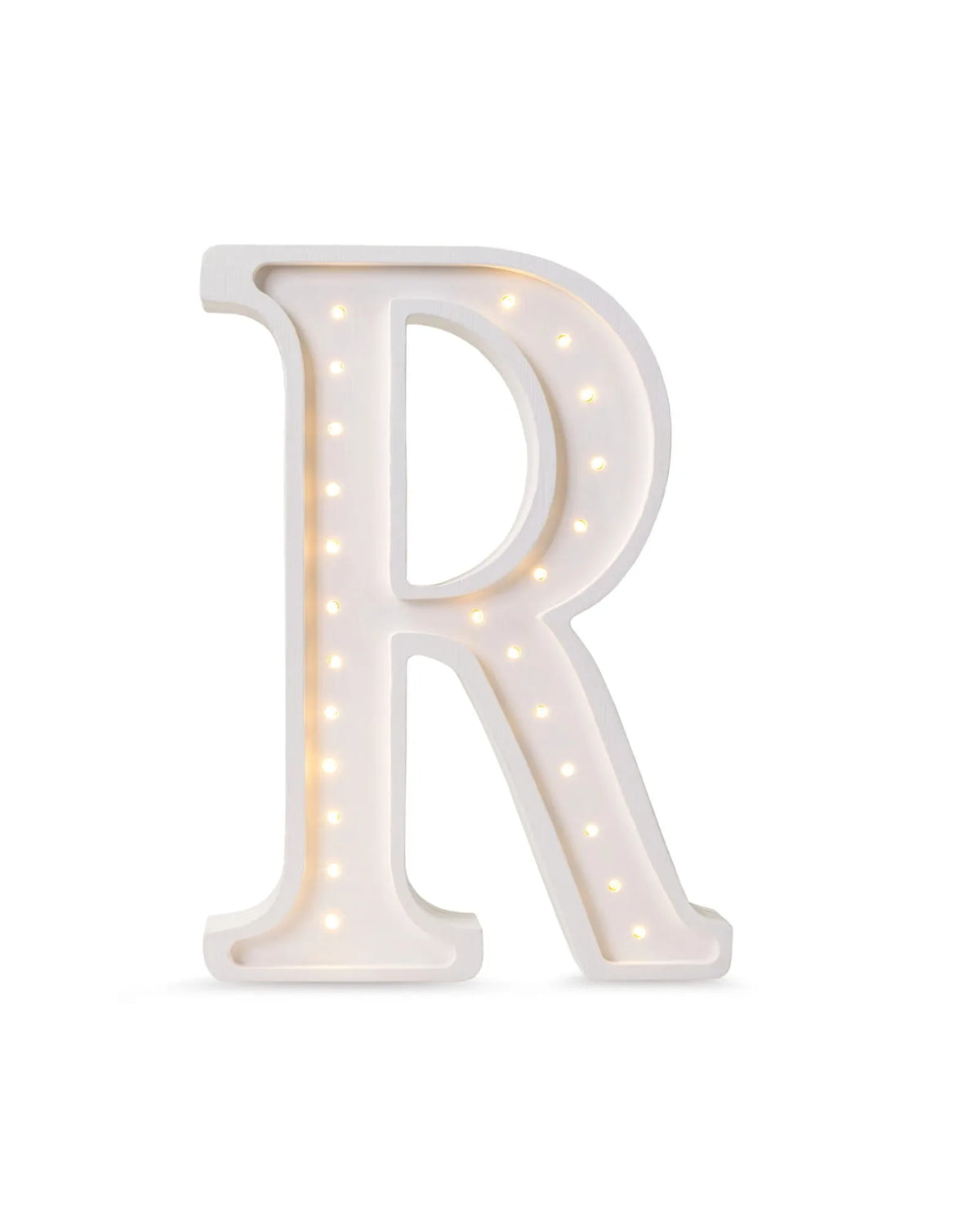 Veilleuse Lettre "R" en Bois de Pin – Montessori pour enfant – photo 1