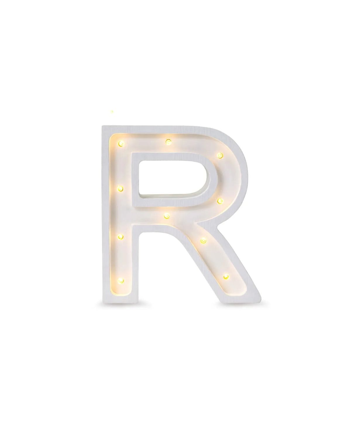 Veilleuse Lettre "R" en Bois de Pin – Montessori pour enfant – photo 2