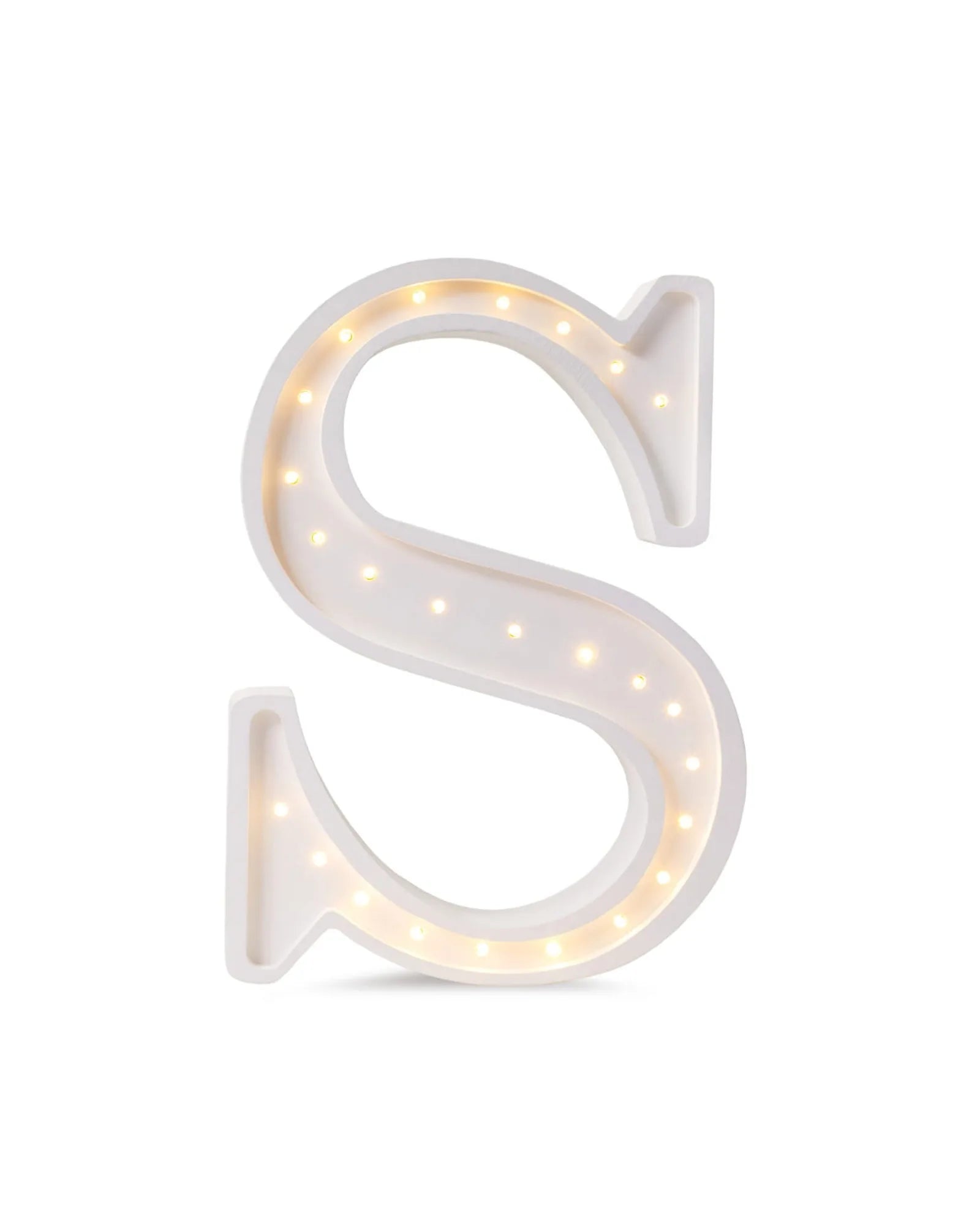 Veilleuse Lettre "S" en Bois de Pin – Montessori pour enfant – photo 1