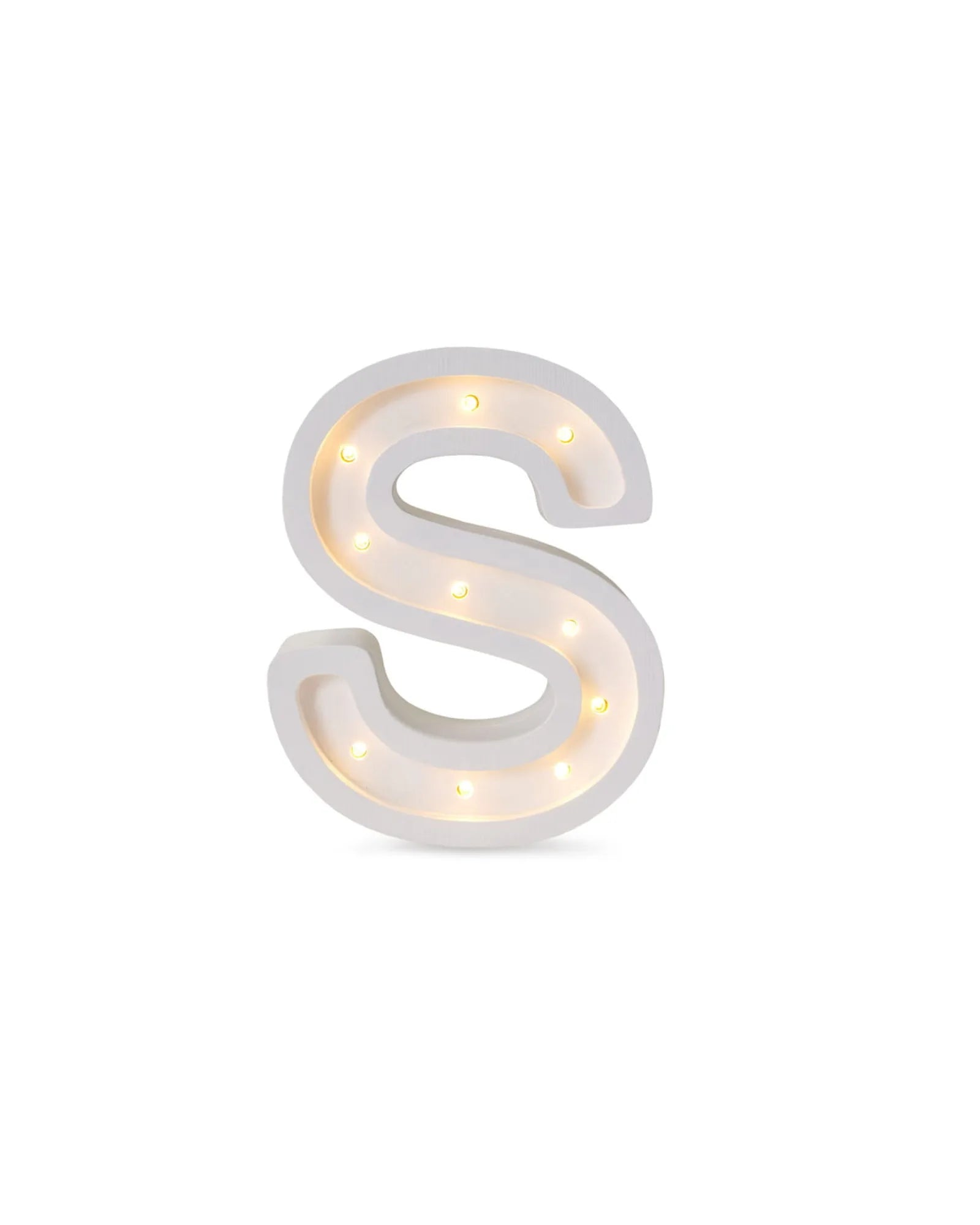 Veilleuse Lettre "S" en Bois de Pin – Montessori pour enfant – photo 1