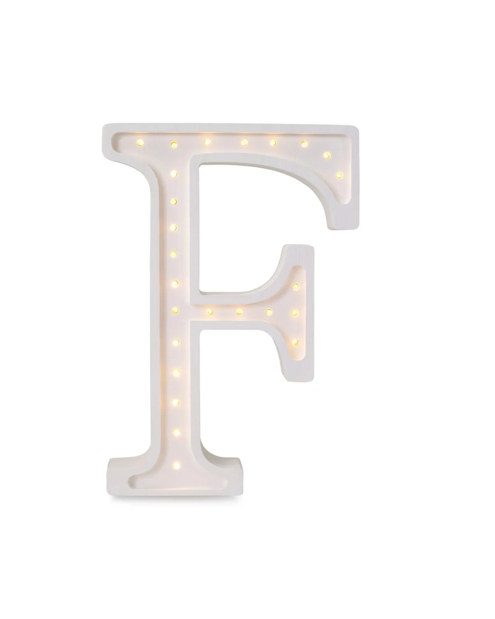 Veilleuse Lettre "F" en Bois de Pin – Montessori pour enfant – photo 1