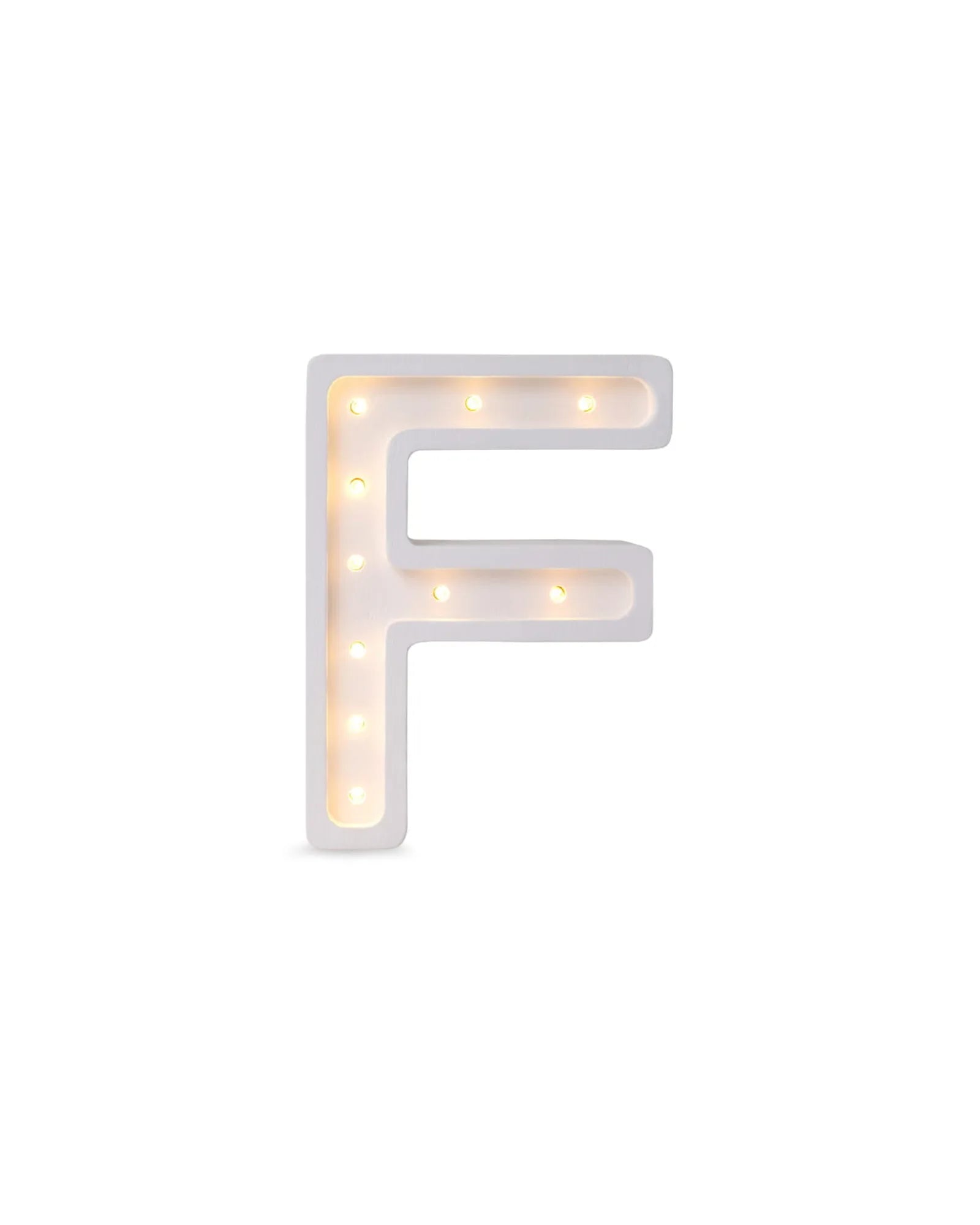 Veilleuse Lettre "F" en Bois de Pin – Montessori pour enfant – photo 1