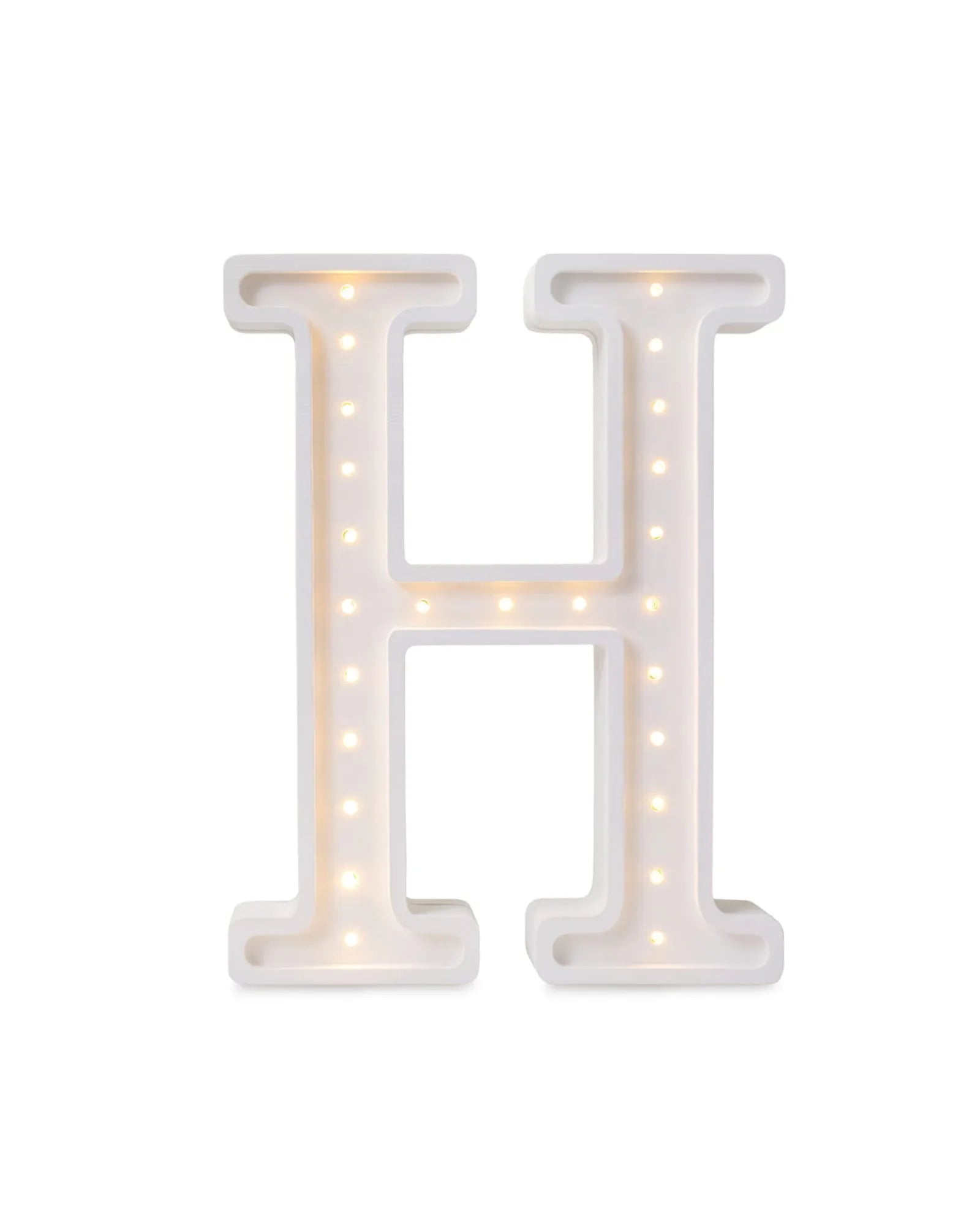 Veilleuse Lettre "H" en Bois de Pin – Montessori pour enfant – photo 1