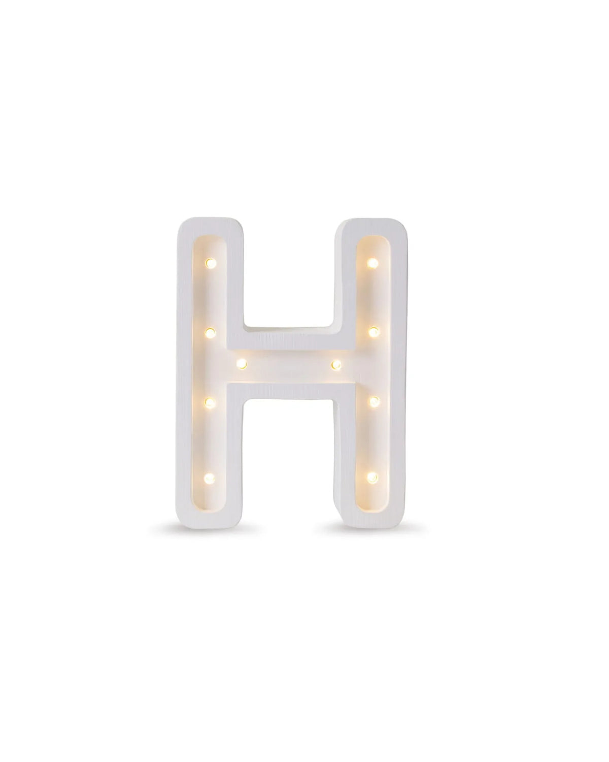 Veilleuse Lettre "H" en Bois de Pin – Montessori pour enfant – photo 2