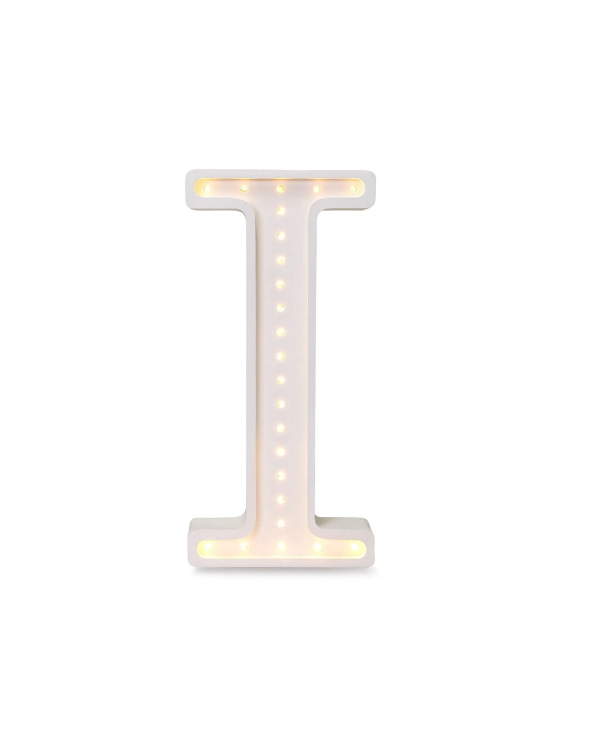 Veilleuse Lettre "I" en Bois de Pin – Montessori pour enfant – photo 1