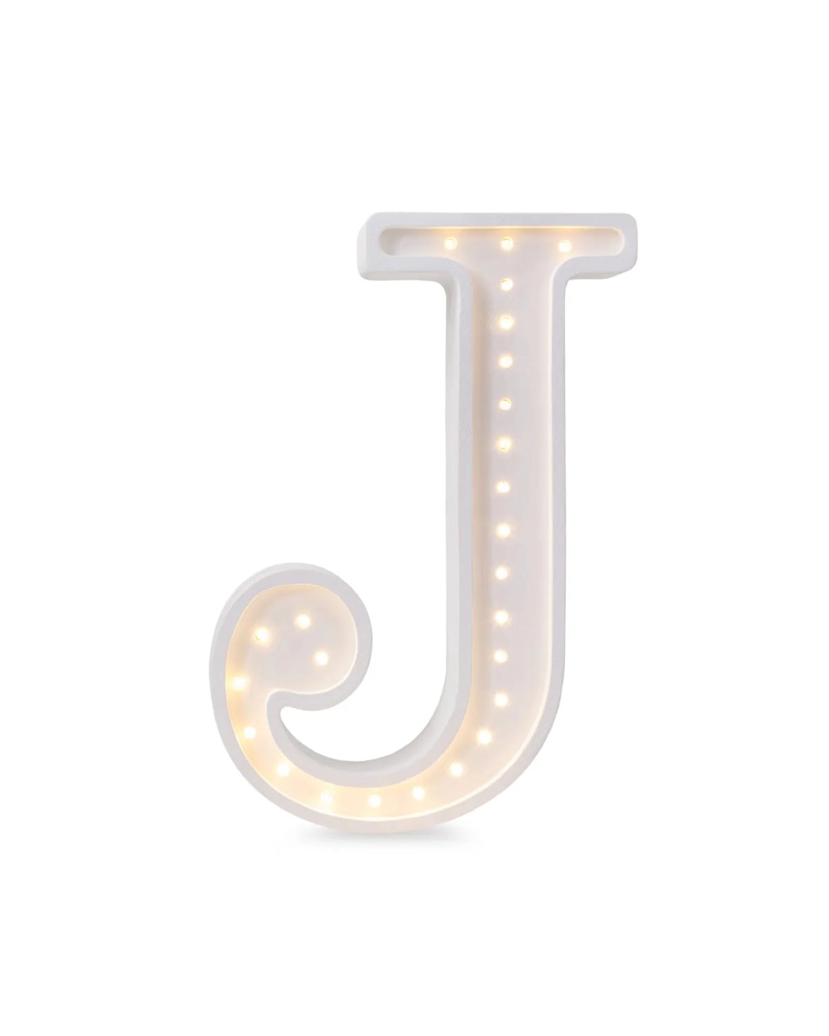 Veilleuse Lettre "J" en Bois de Pin – Montessori pour enfant – photo 1