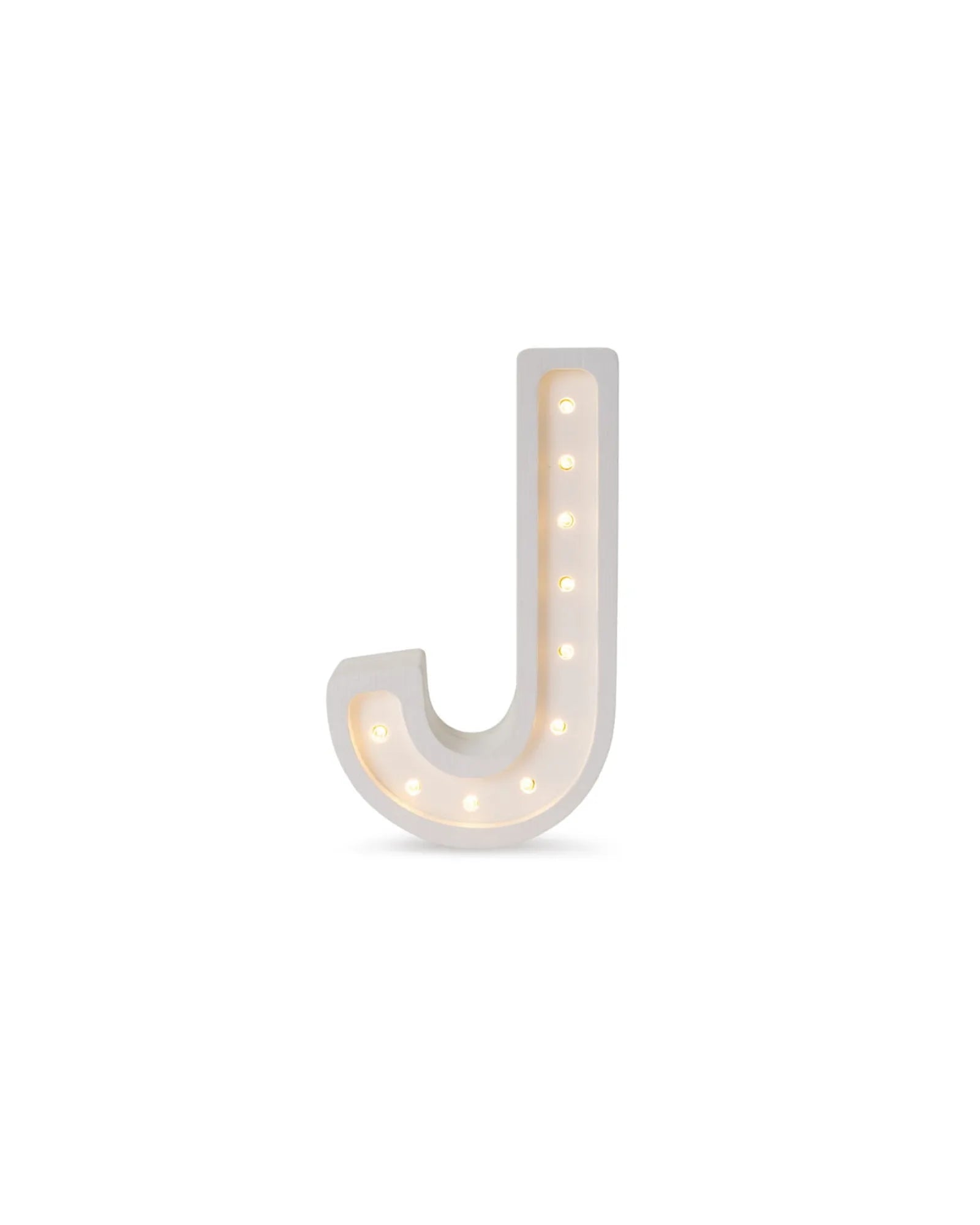 Veilleuse Lettre "J" en Bois de Pin – Montessori pour enfant – photo 1