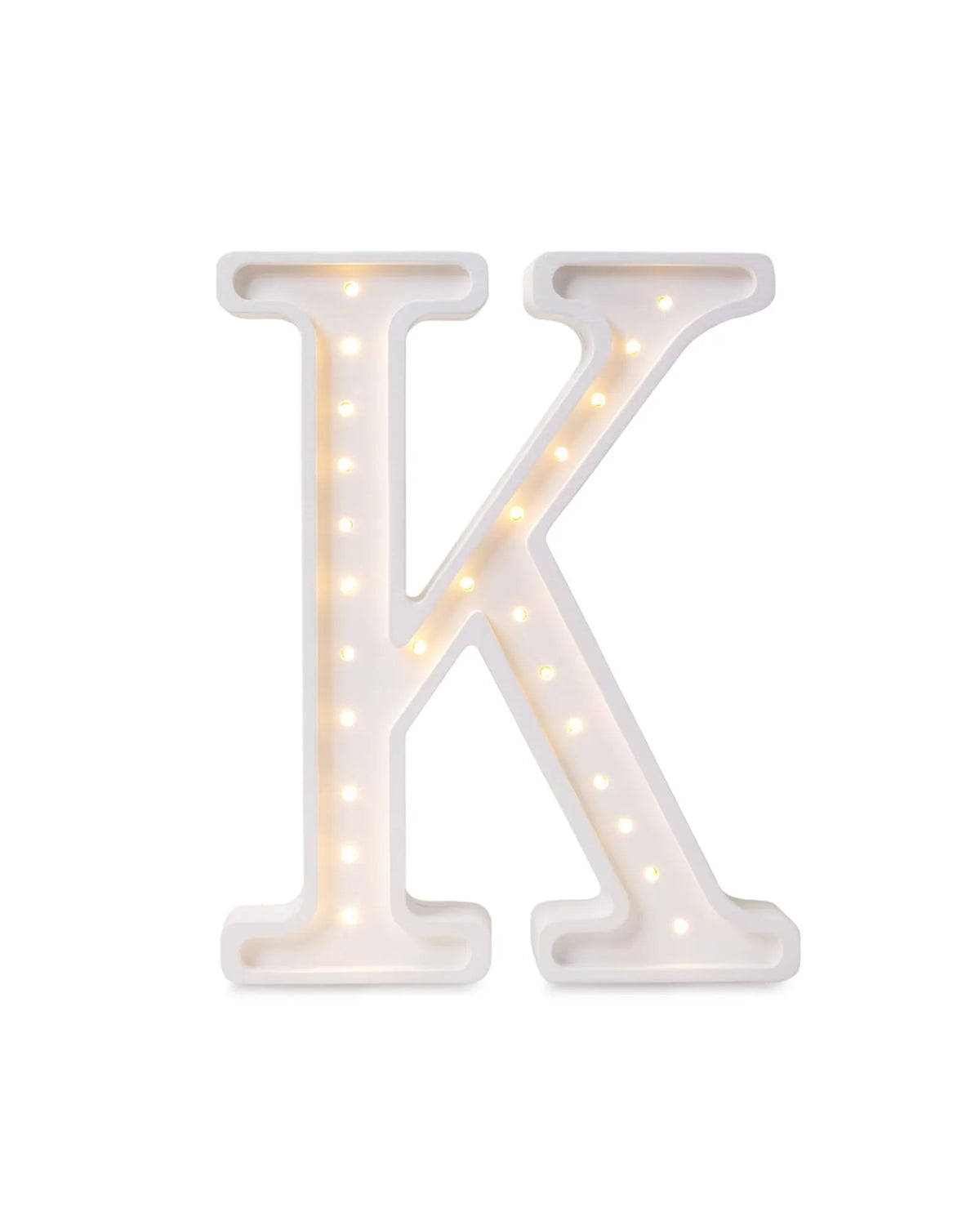Veilleuse Lettre "K" en Bois de Pin – Montessori pour enfant – photo 1