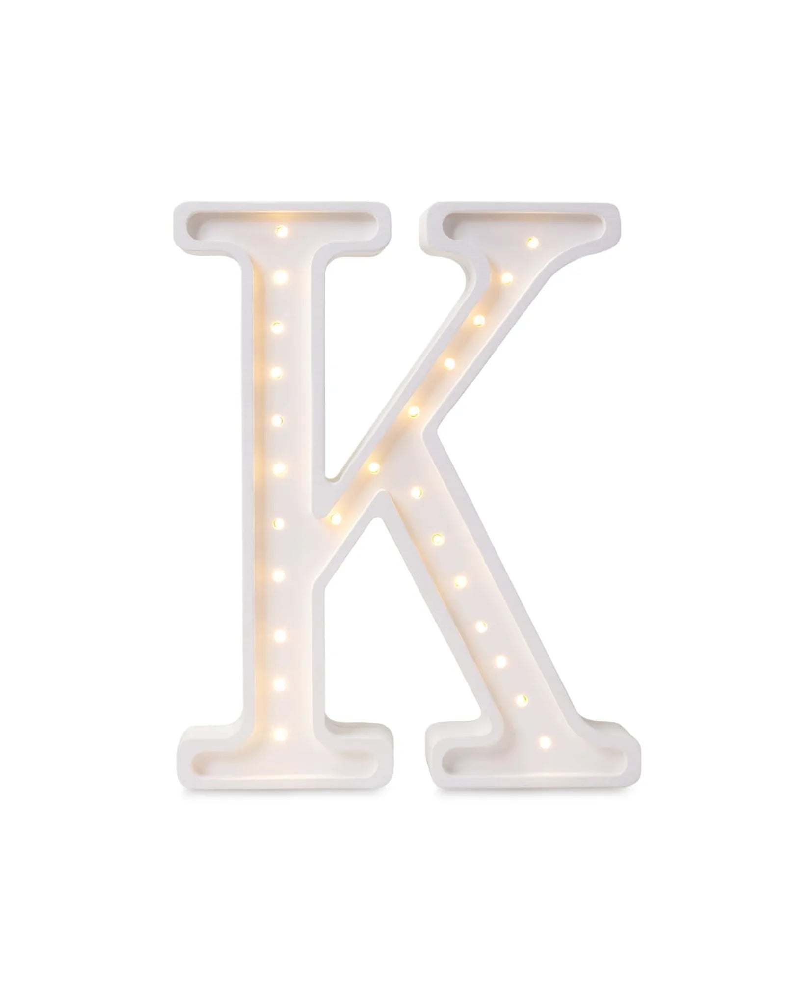 Veilleuse Lettre "K" en Bois de Pin – Montessori pour enfant – photo 1