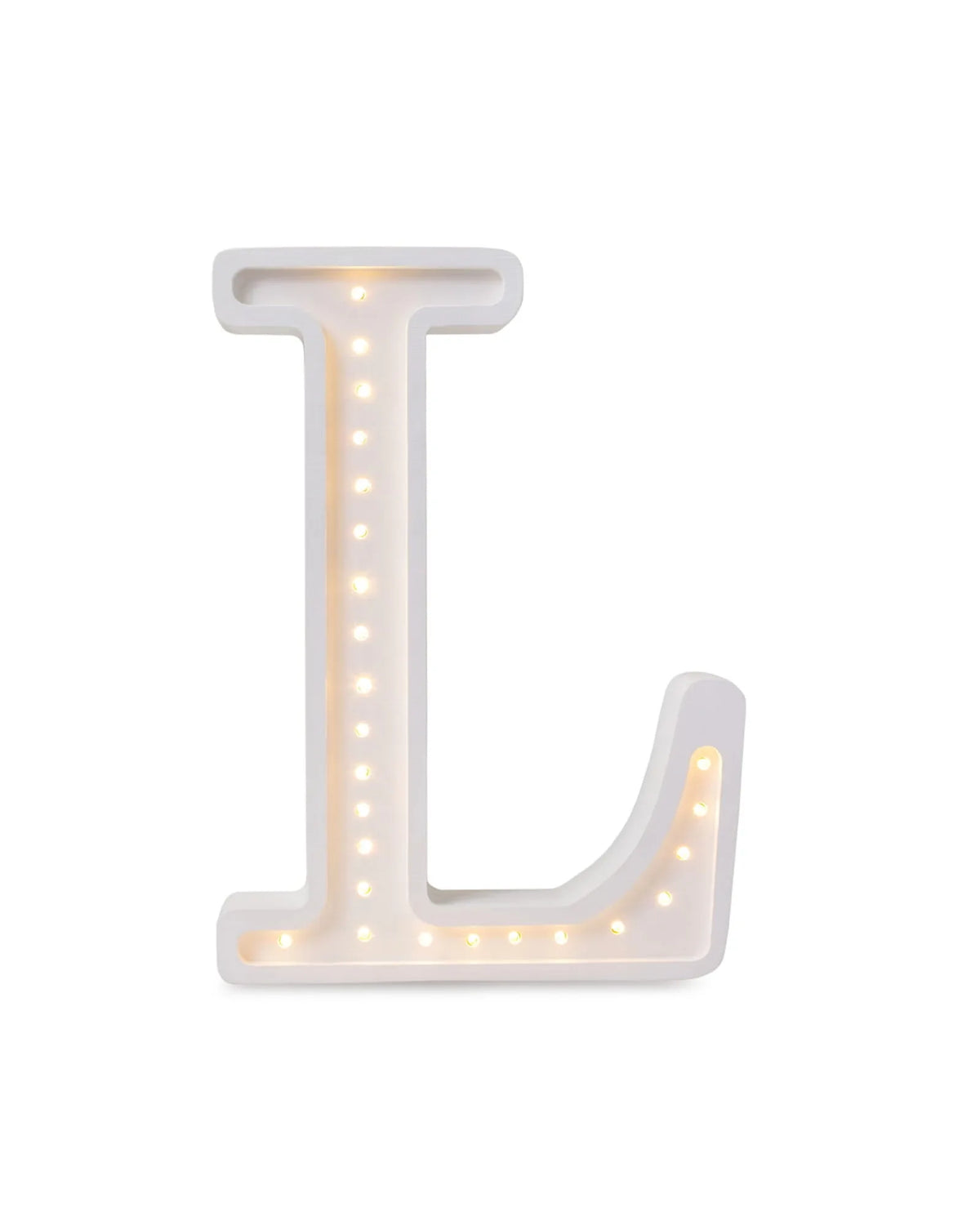 Veilleuse Lettre "L" en Bois de Pin – Montessori pour enfant – photo 2