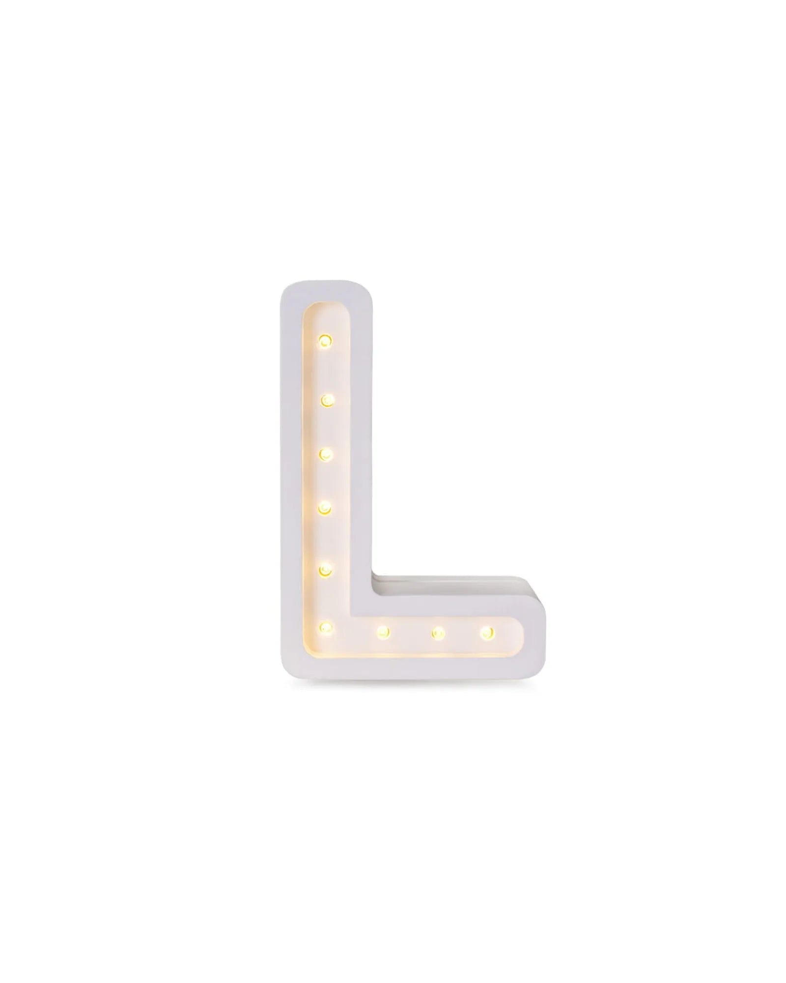 Veilleuse Lettre "L" en Bois de Pin – Montessori pour enfant – photo 1