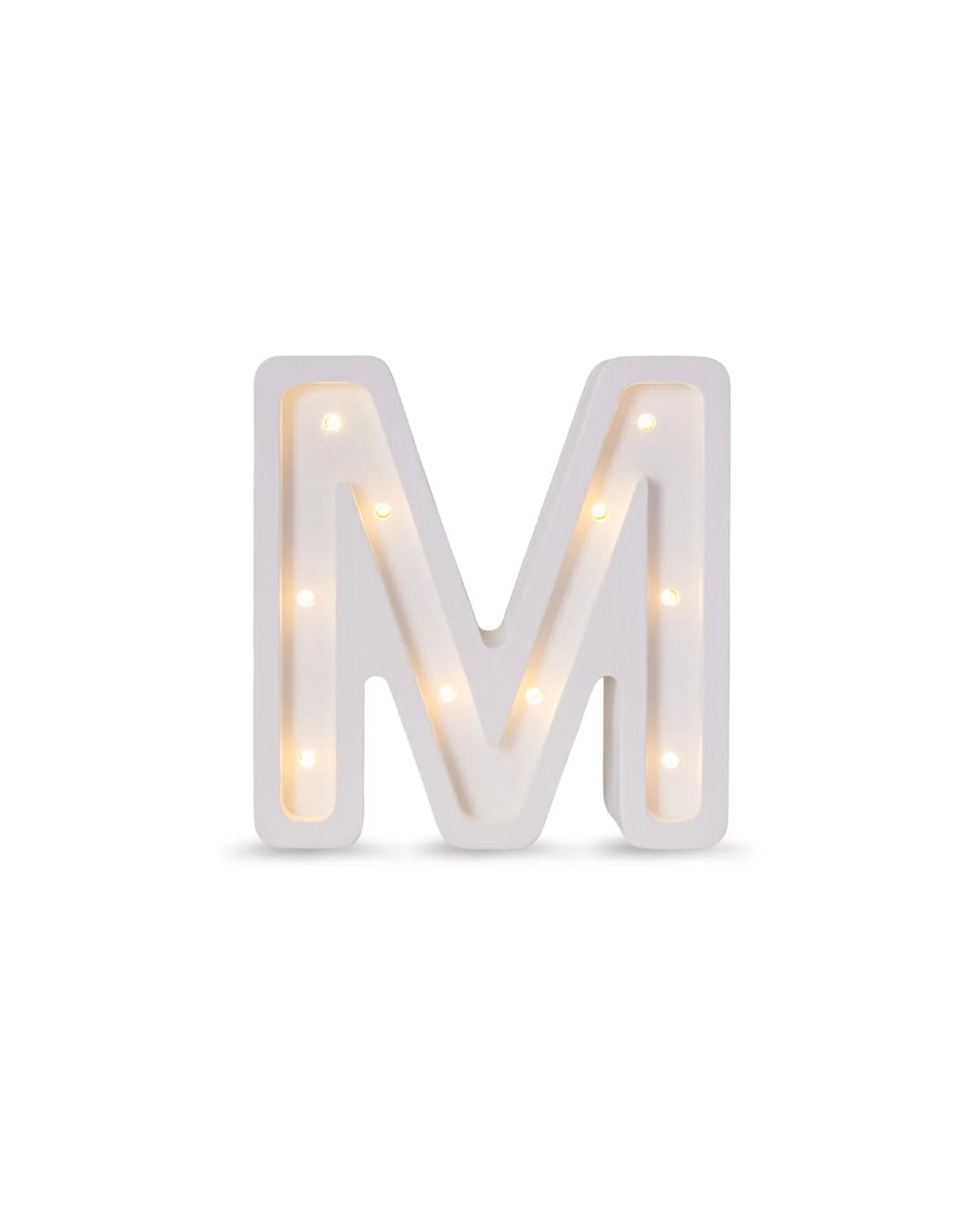 Veilleuse Lettre "M" en Bois de Pin – Montessori pour enfant – photo 1