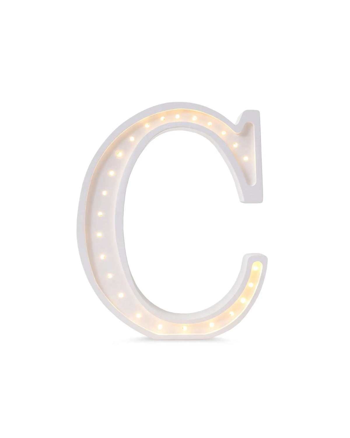 Veilleuse Lettre "C" en Bois de Pin – Montessori pour enfant – photo 1