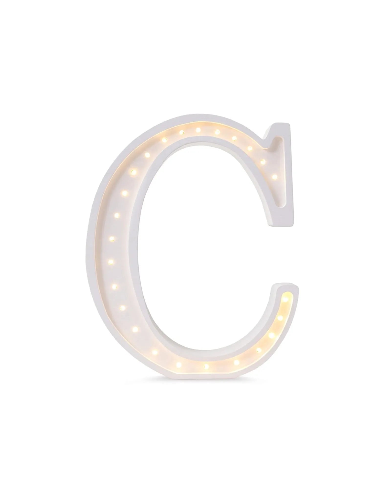 Veilleuse Lettre "C" en Bois de Pin – Montessori pour enfant – photo 1