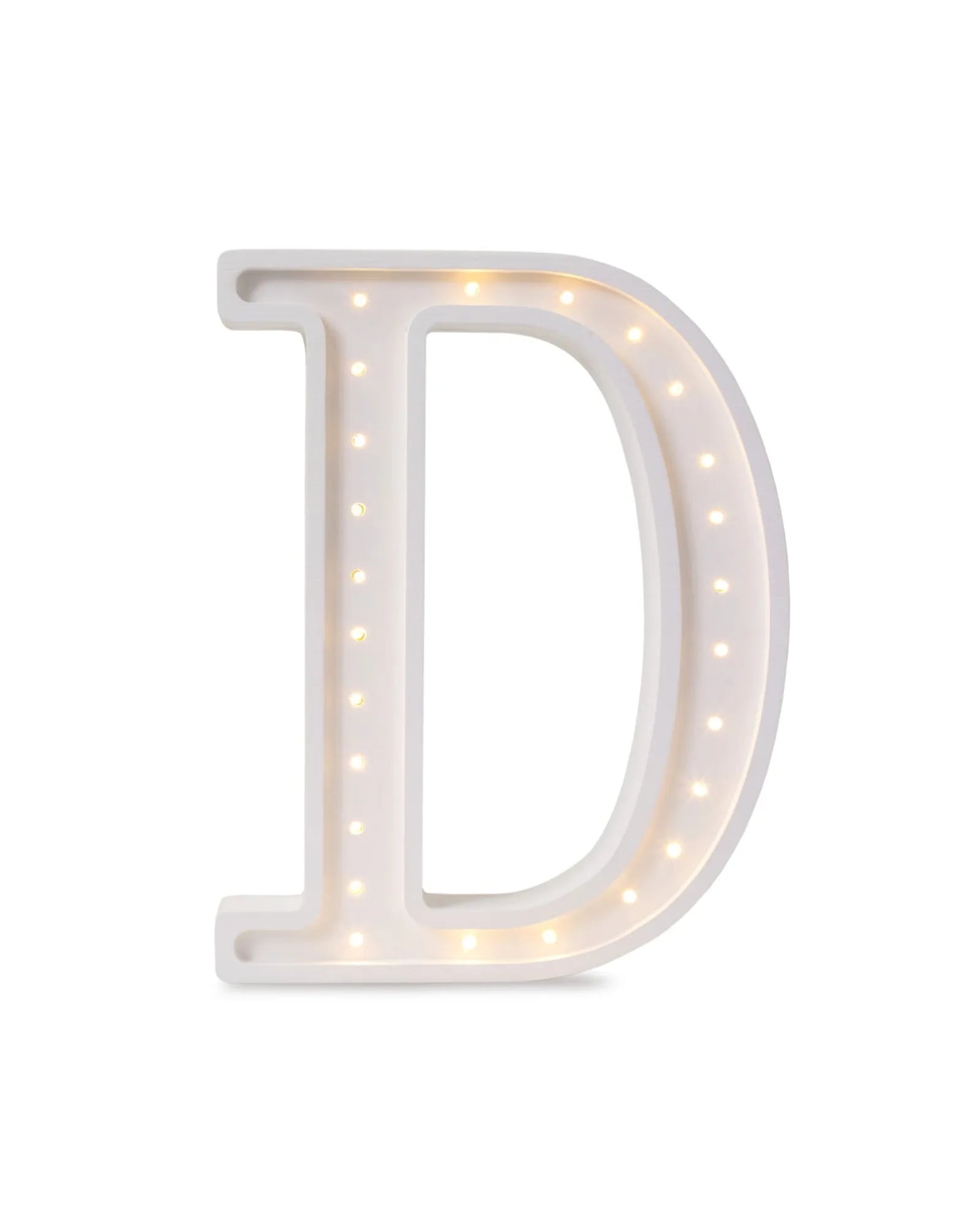 Veilleuse Lettre "D" en Bois de Pin – Montessori pour enfant – photo 1