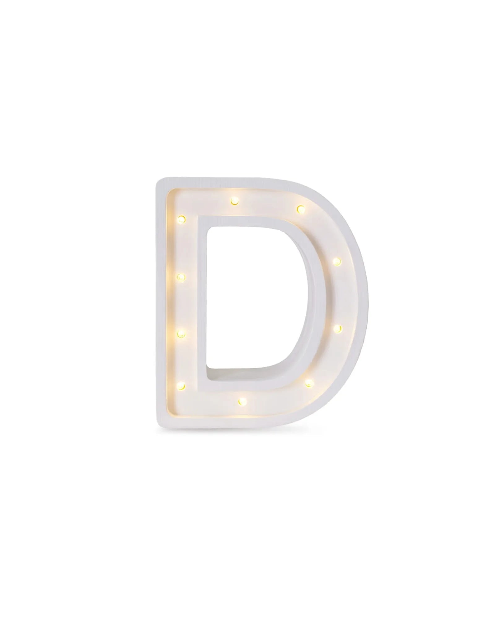 Veilleuse Lettre "D" en Bois de Pin – Montessori pour enfant – photo 1