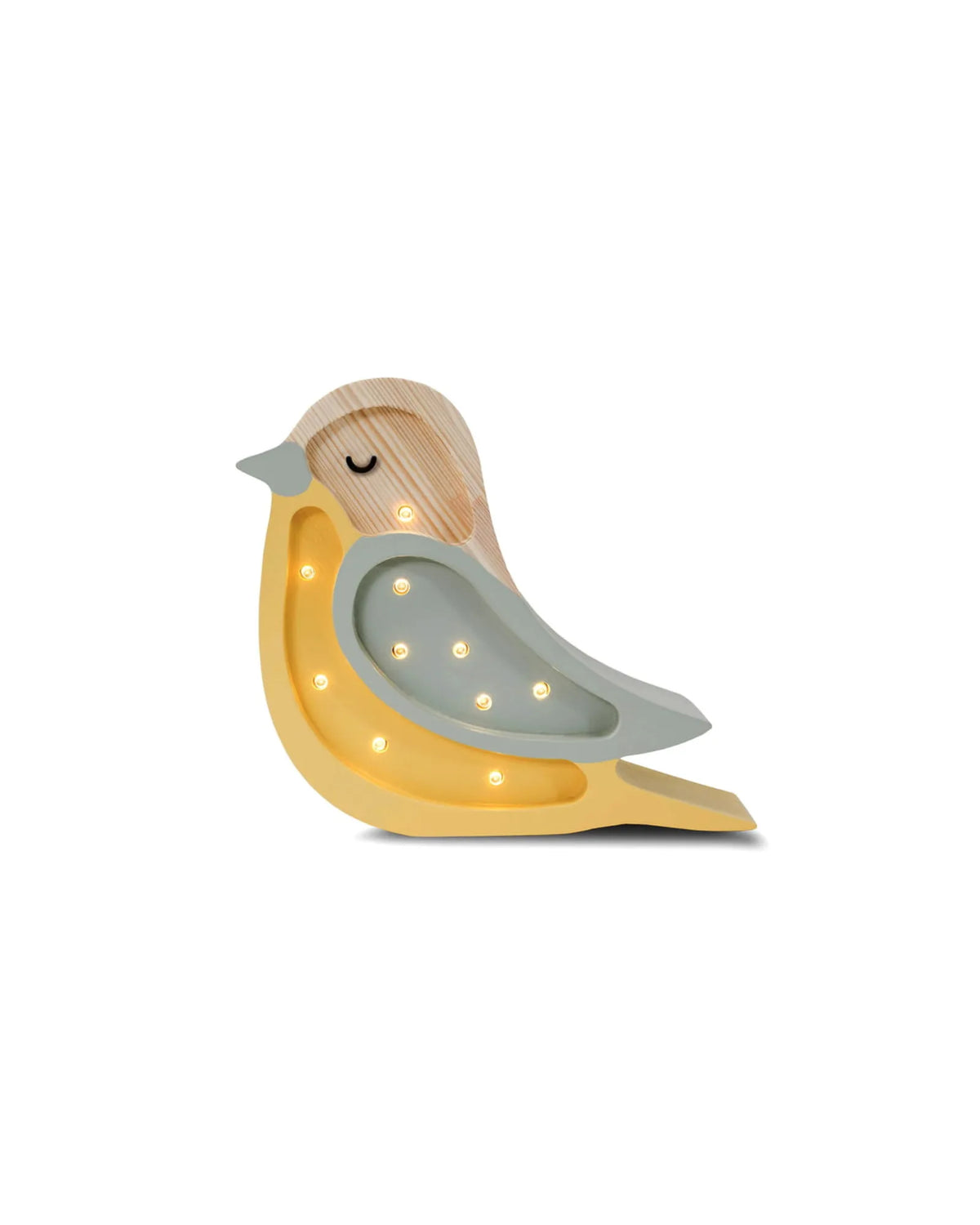 Veilleuse Mini Oiseau en Bois de Pin – Montessori pour enfant – photo 4