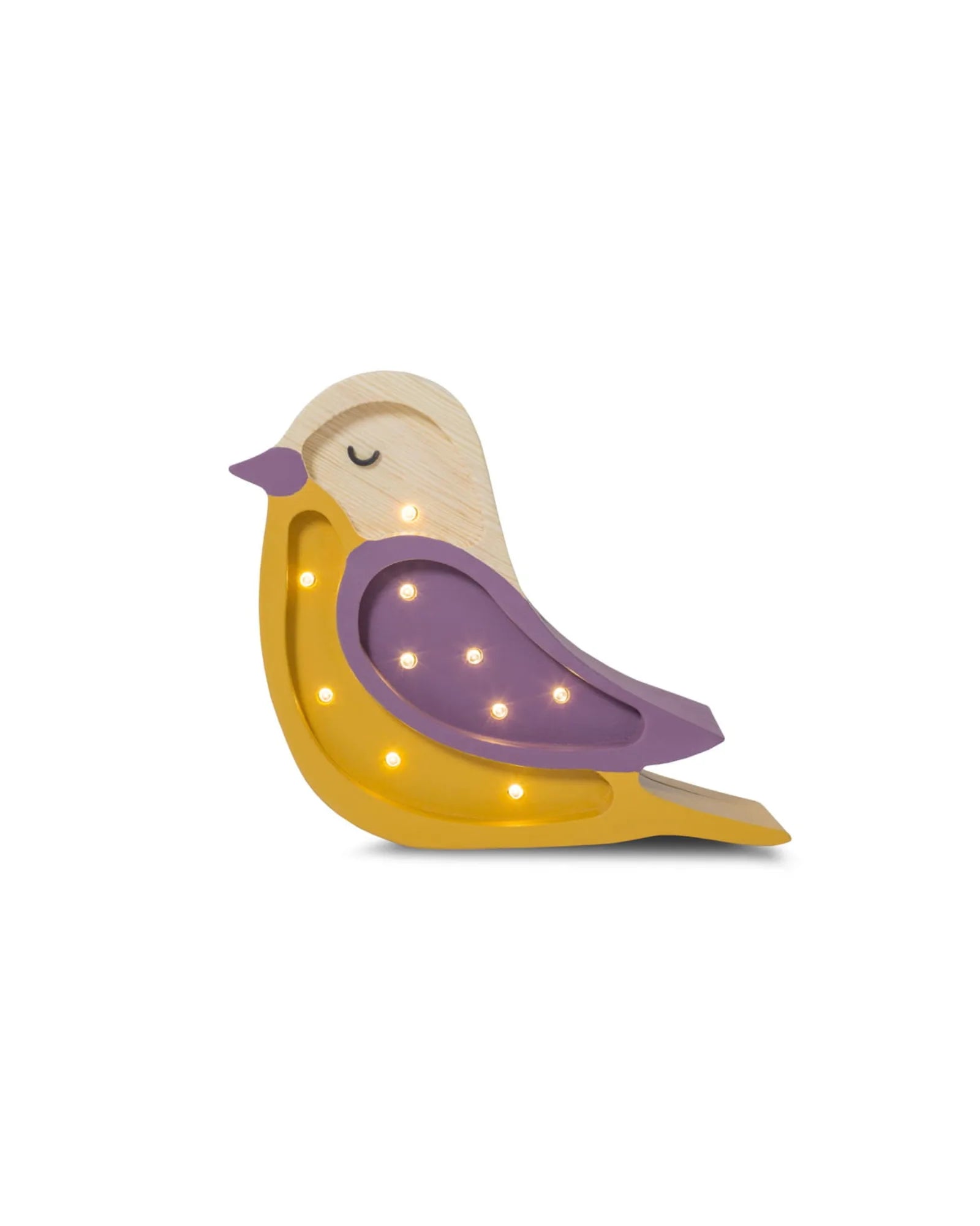 Veilleuse Mini Oiseau en Bois de Pin – Montessori pour enfant – photo 1