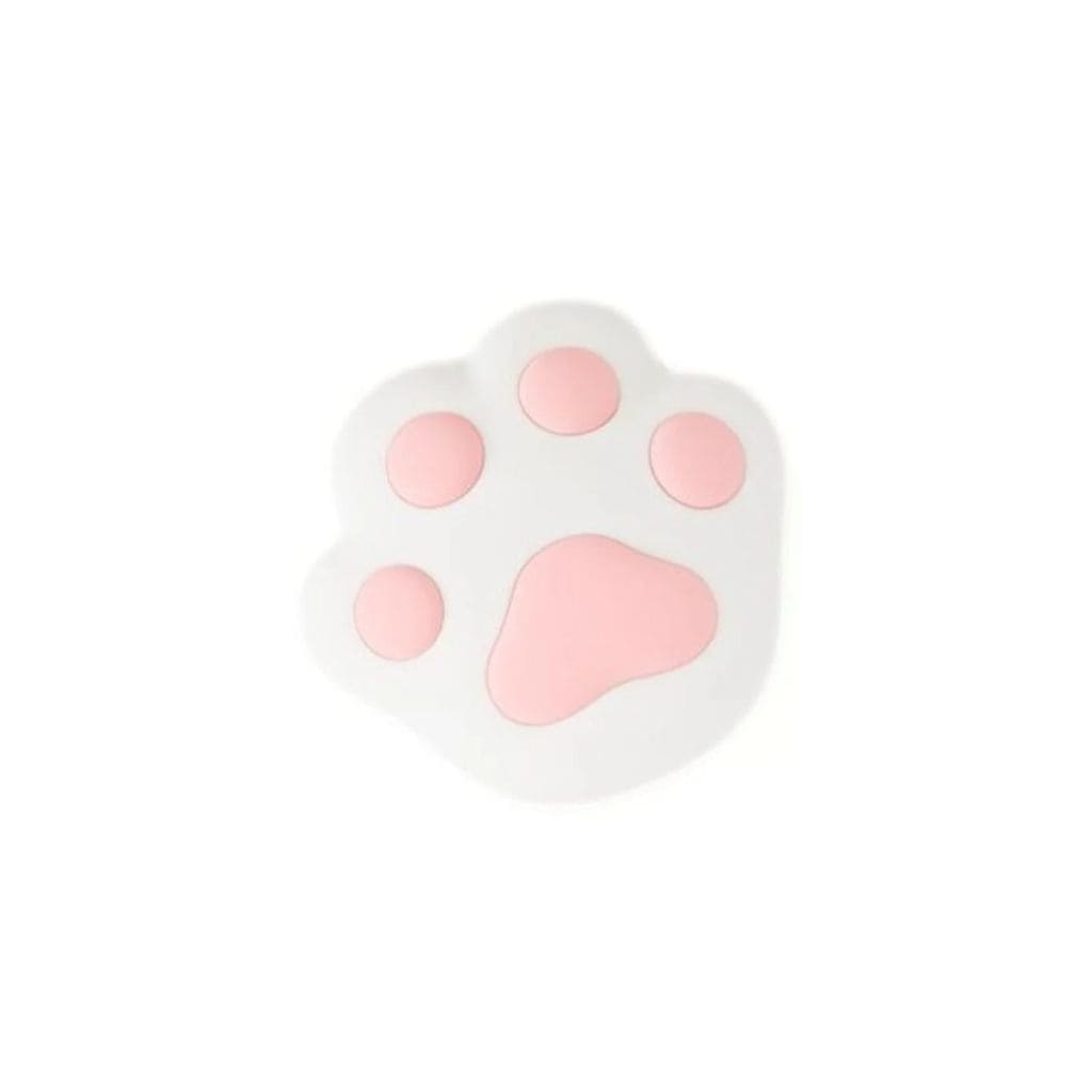Veilleuse Patte en Silicone Rose