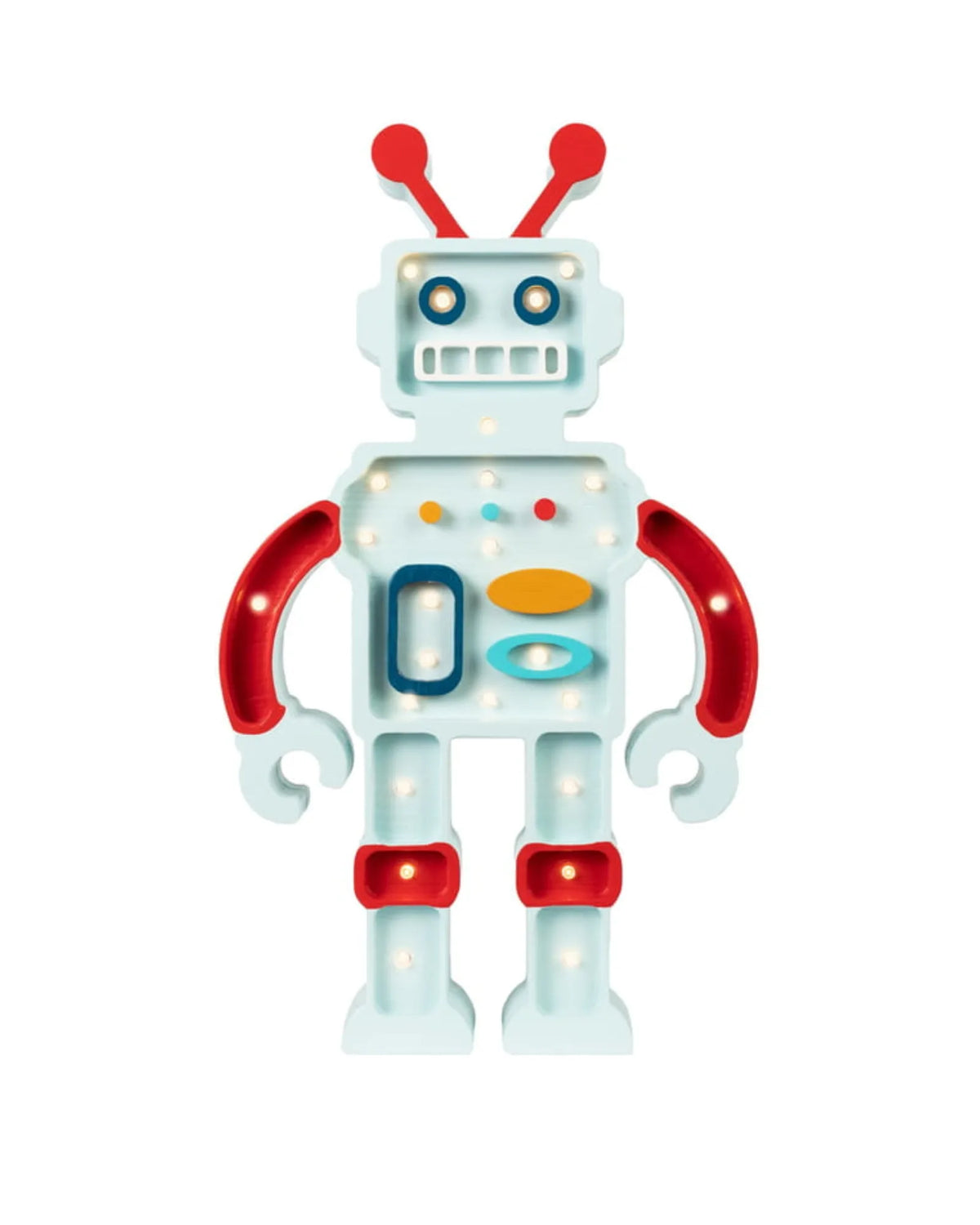 Veilleuse Robot en Bois de Pin – Montessori pour enfant – photo 2