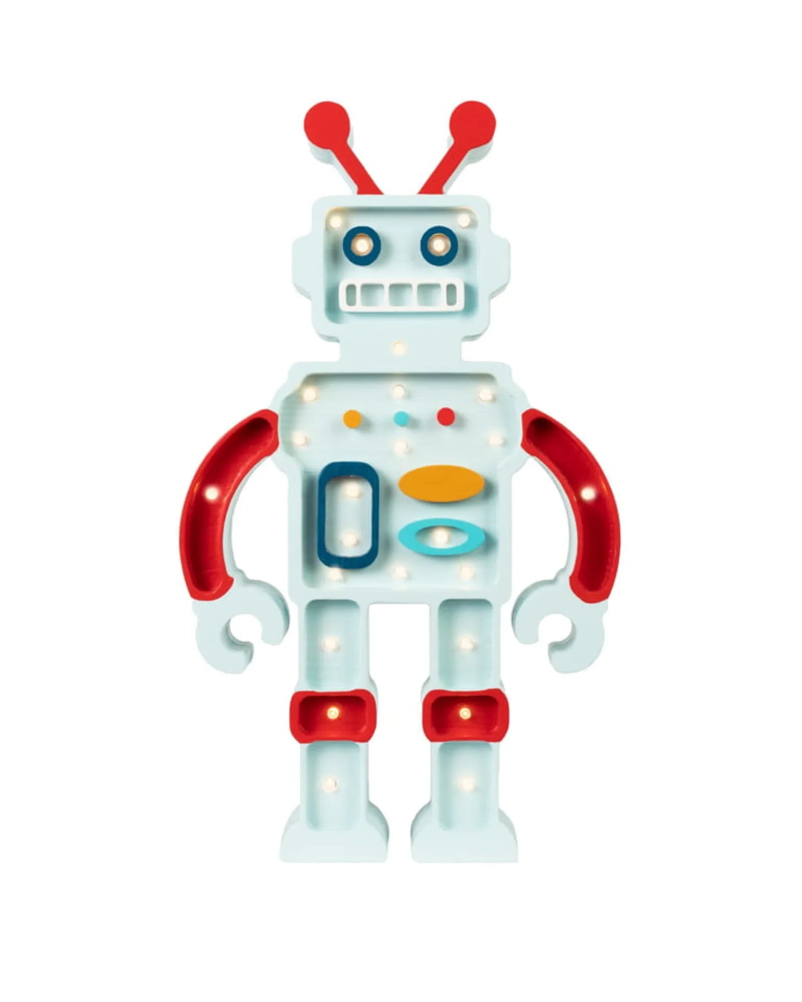 Veilleuse Robot en Bois de Pin – Montessori pour enfant – photo 1