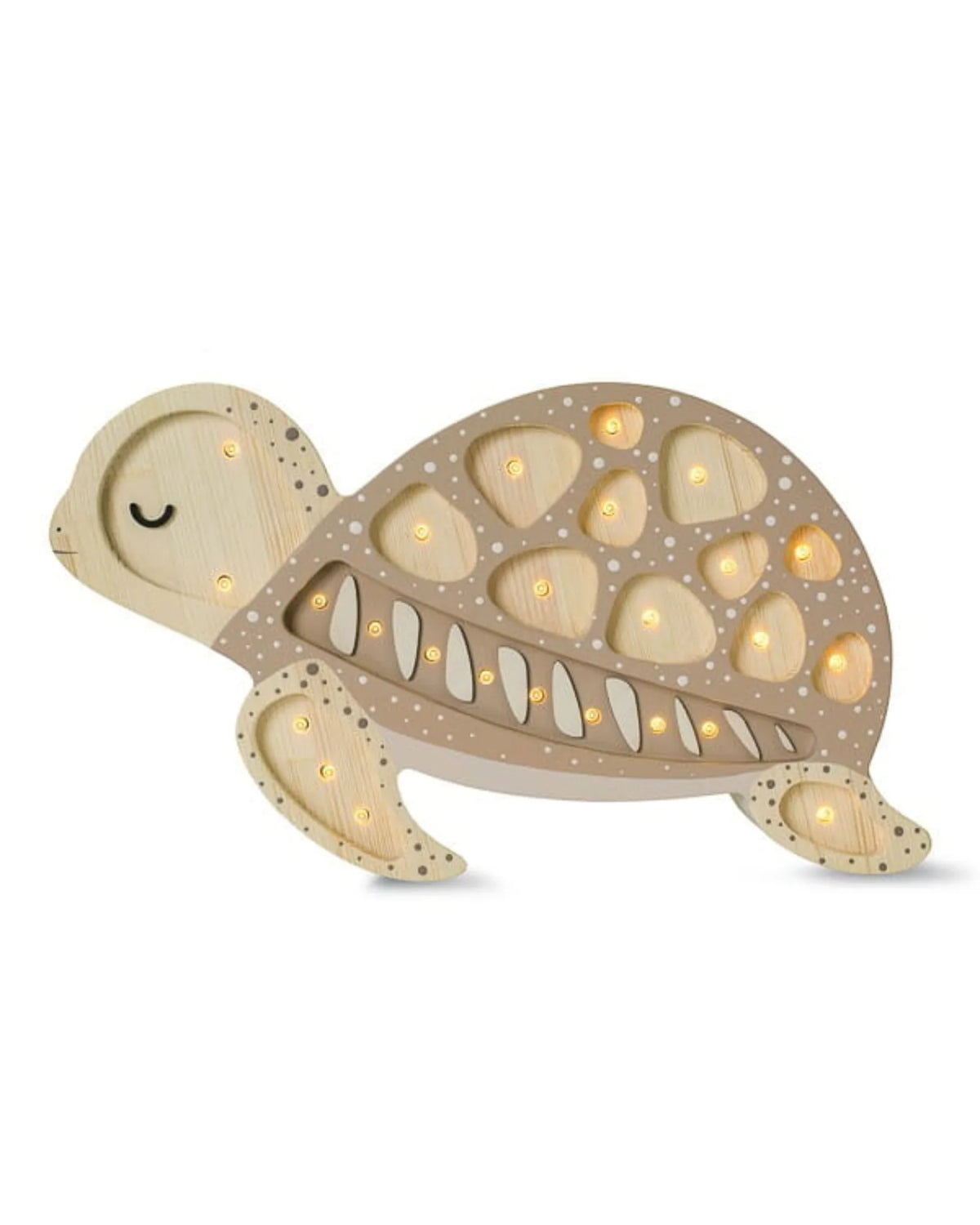Veilleuse Tortue en Bois de Pin – Montessori pour enfant – photo 2