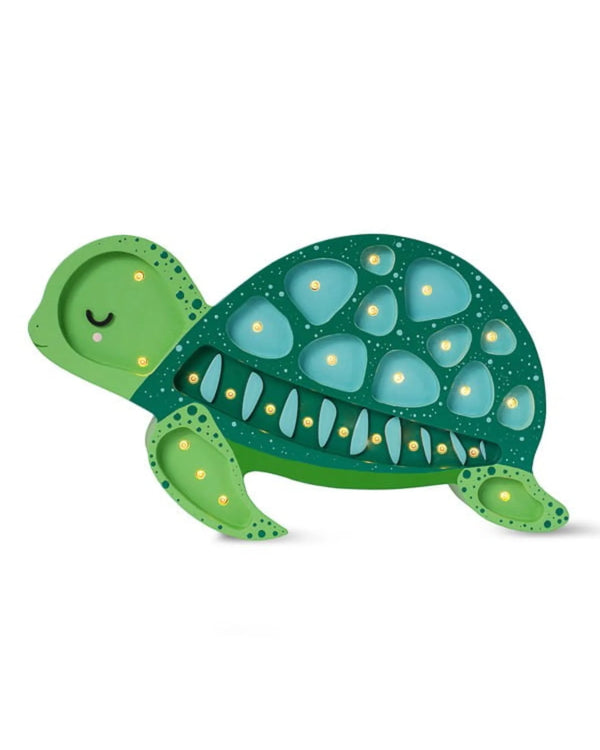 Veilleuse Tortue en Bois de Pin – Montessori pour enfant – photo 1