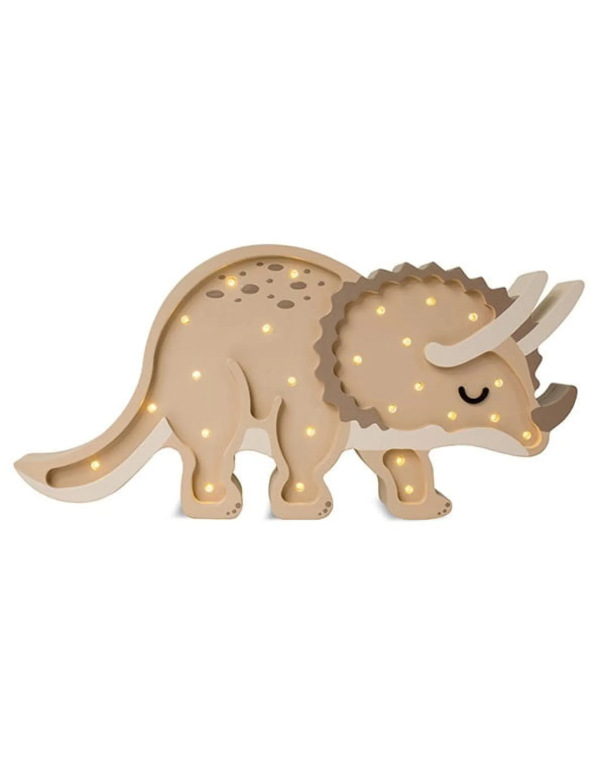 Veilleuse Tricératops en Bois de Pin – Montessori pour enfant – photo 4