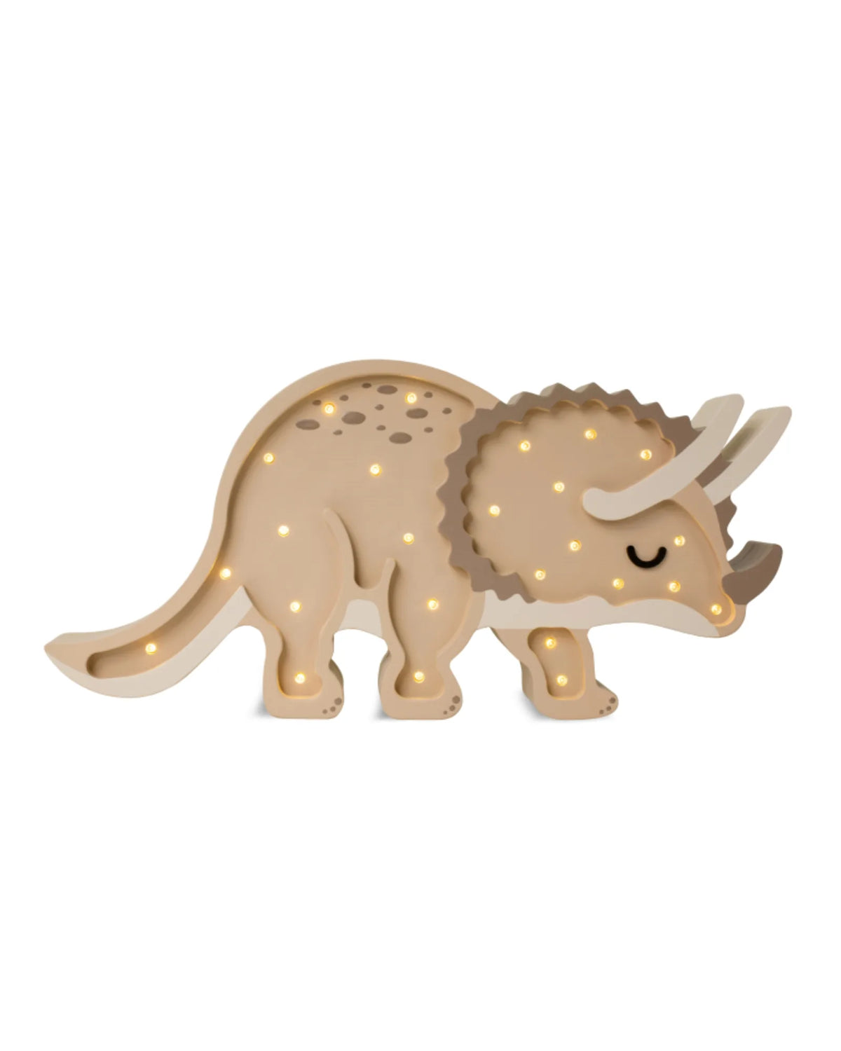 Veilleuse Tricératops en Bois de Pin – Montessori pour enfant – photo 7