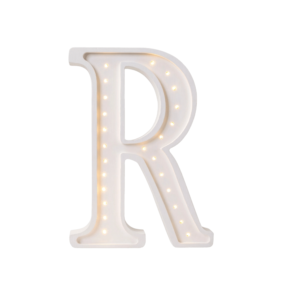 Veilleuse Lettre "U" en Bois de Pin en S | Decoração Tinitto – Fabrication européenne