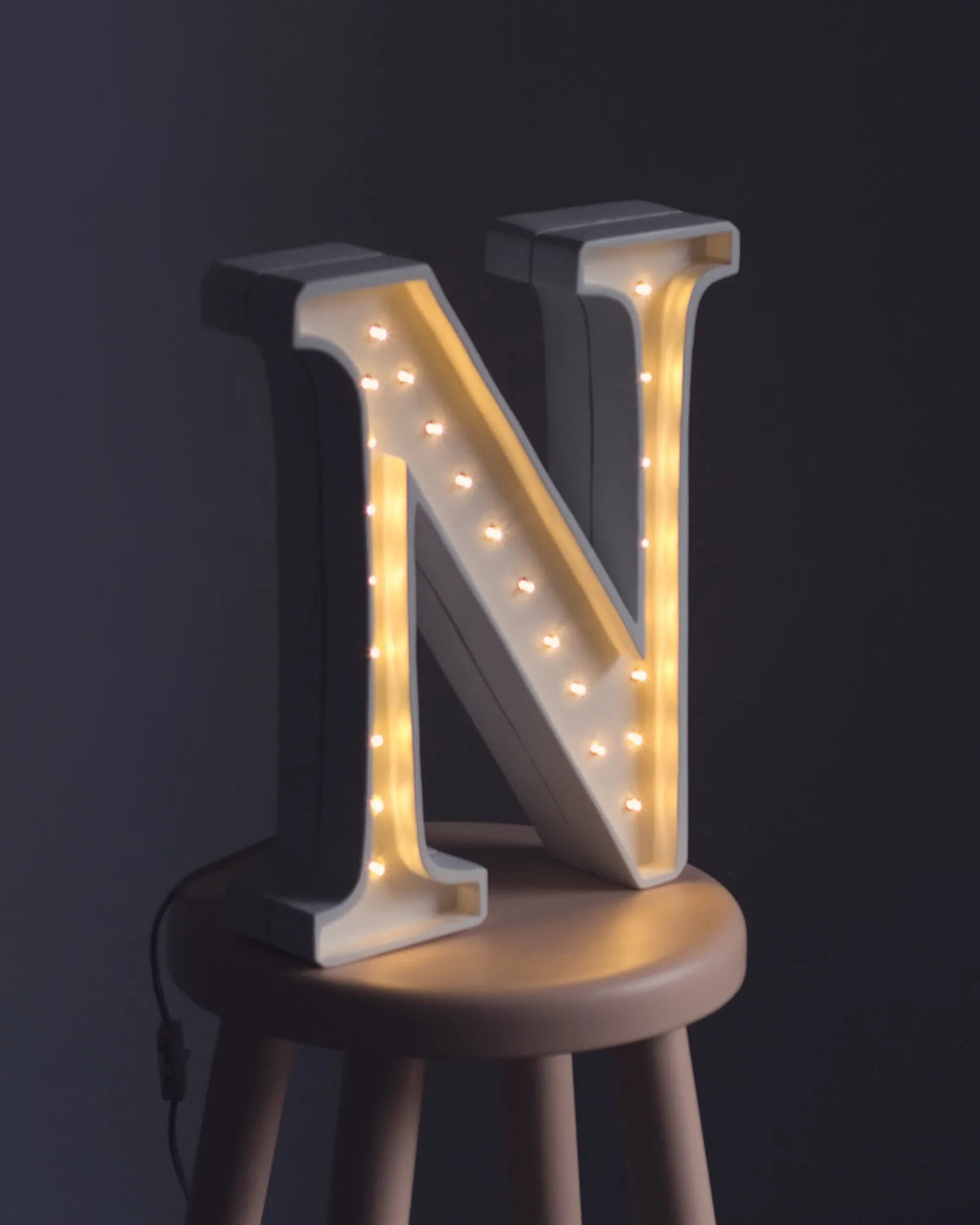 Veilleuse Lettre "Z" en Bois de Pin – Montessori pour enfant – photo 3