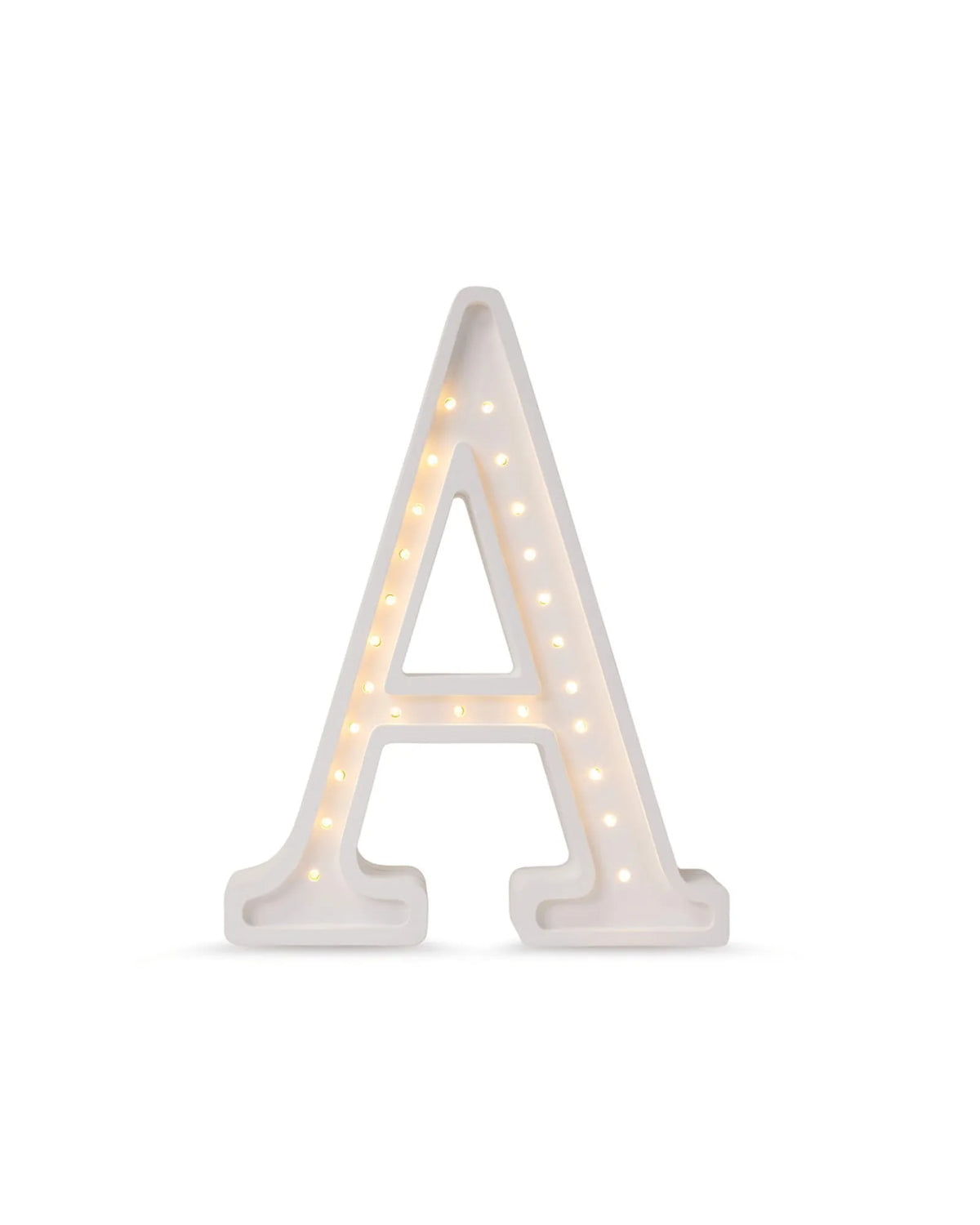 Veilleuse Lettre "A" en Bois de Pin – Montessori pour enfant – photo 1