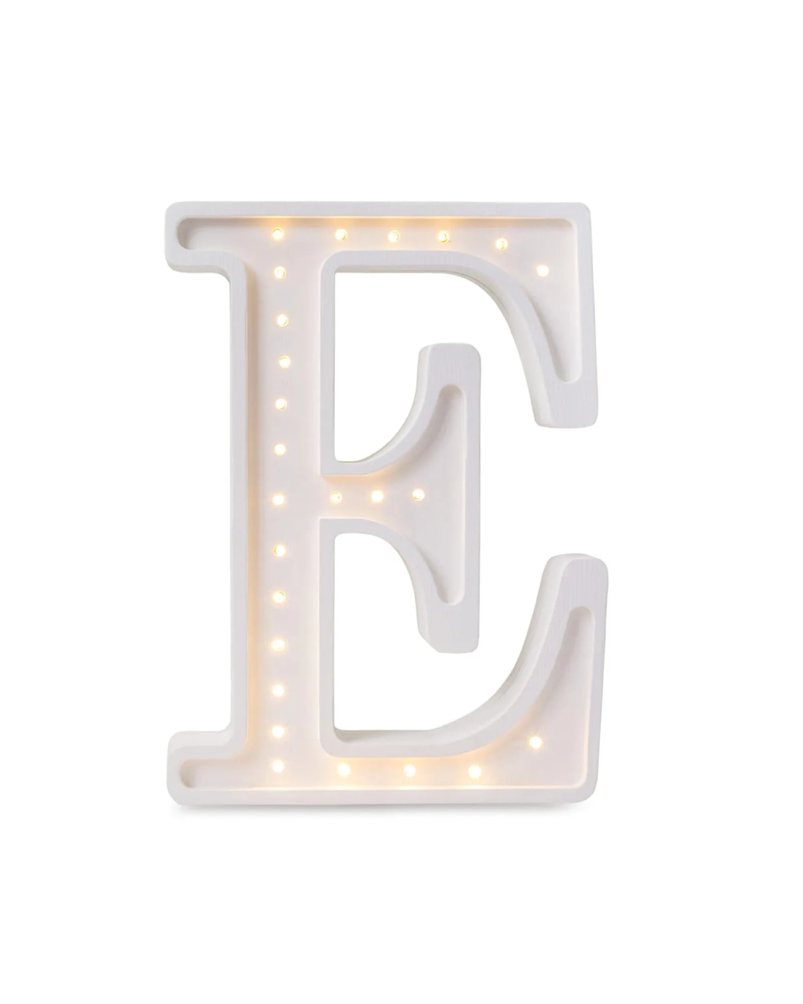 Veilleuse Lettre "E" en Bois de Pin – Montessori pour enfant – photo 1