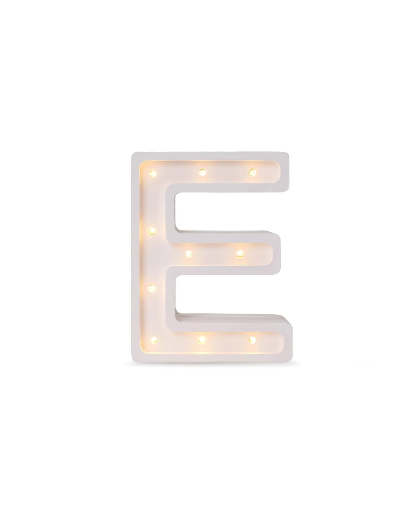 Veilleuse Lettre "E" en Bois de Pin – Montessori pour enfant – photo 1