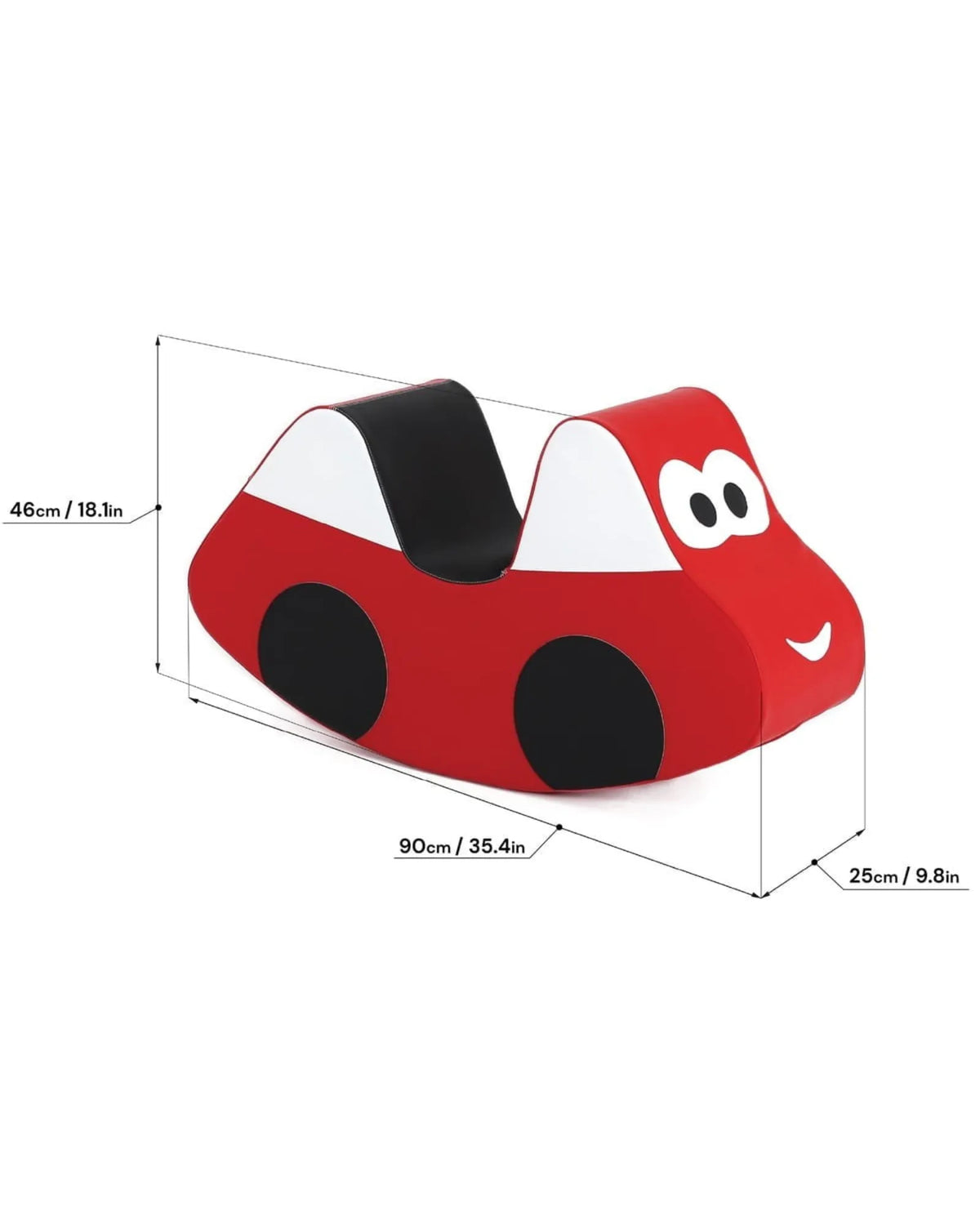 Voiture à Bascule en Mousse Soft Car — Équilibre & Jeu – Montessori pour enfant – photo 13