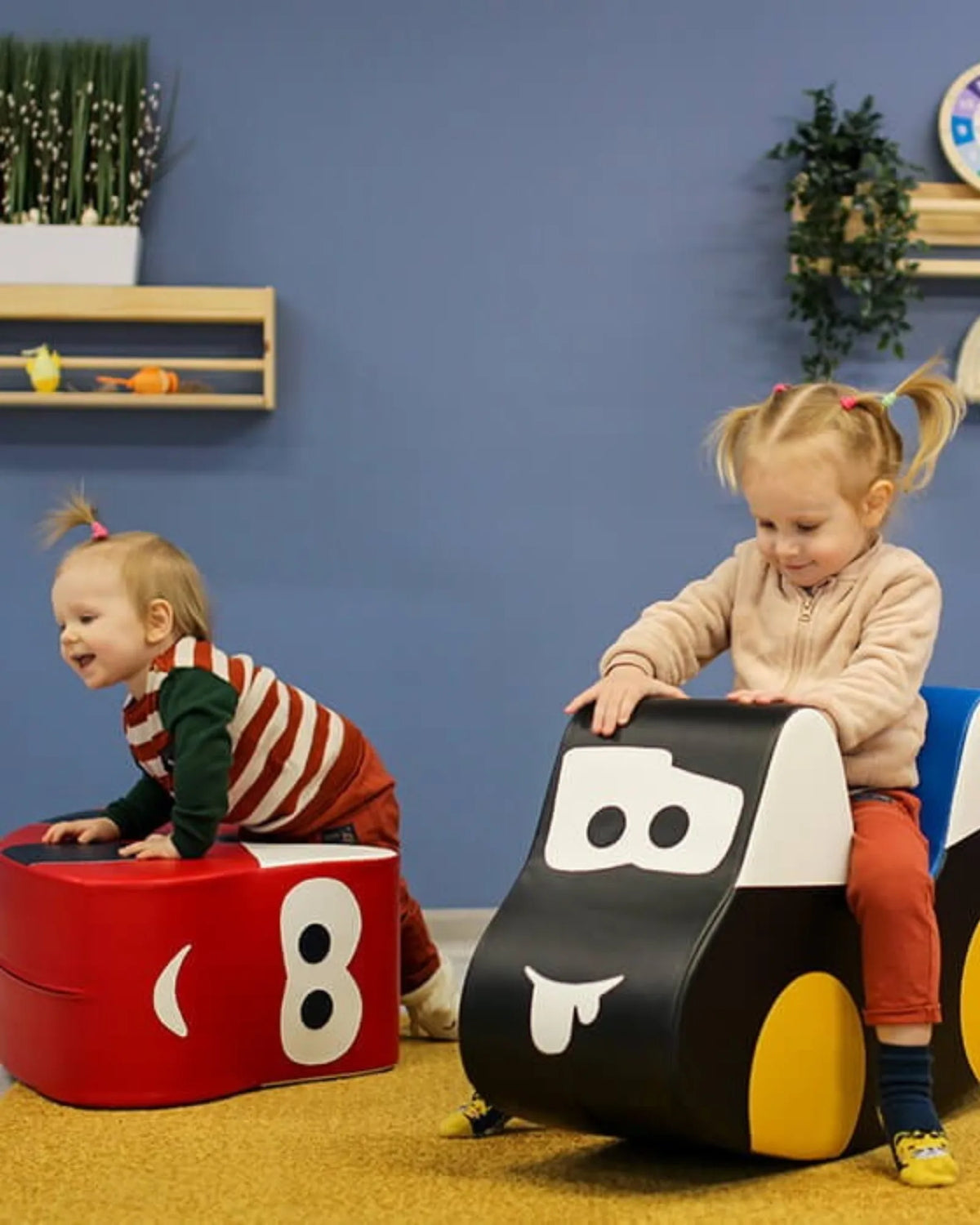 Voiture à Bascule en Mousse Soft Car — Équilibre & Jeu – Montessori pour enfant – photo 12