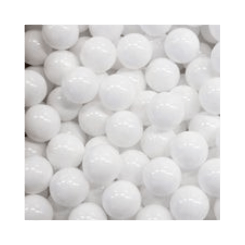 Balles pour Piscine (500ud) - White en | Motricidade Tinitto – Fabrication européenne