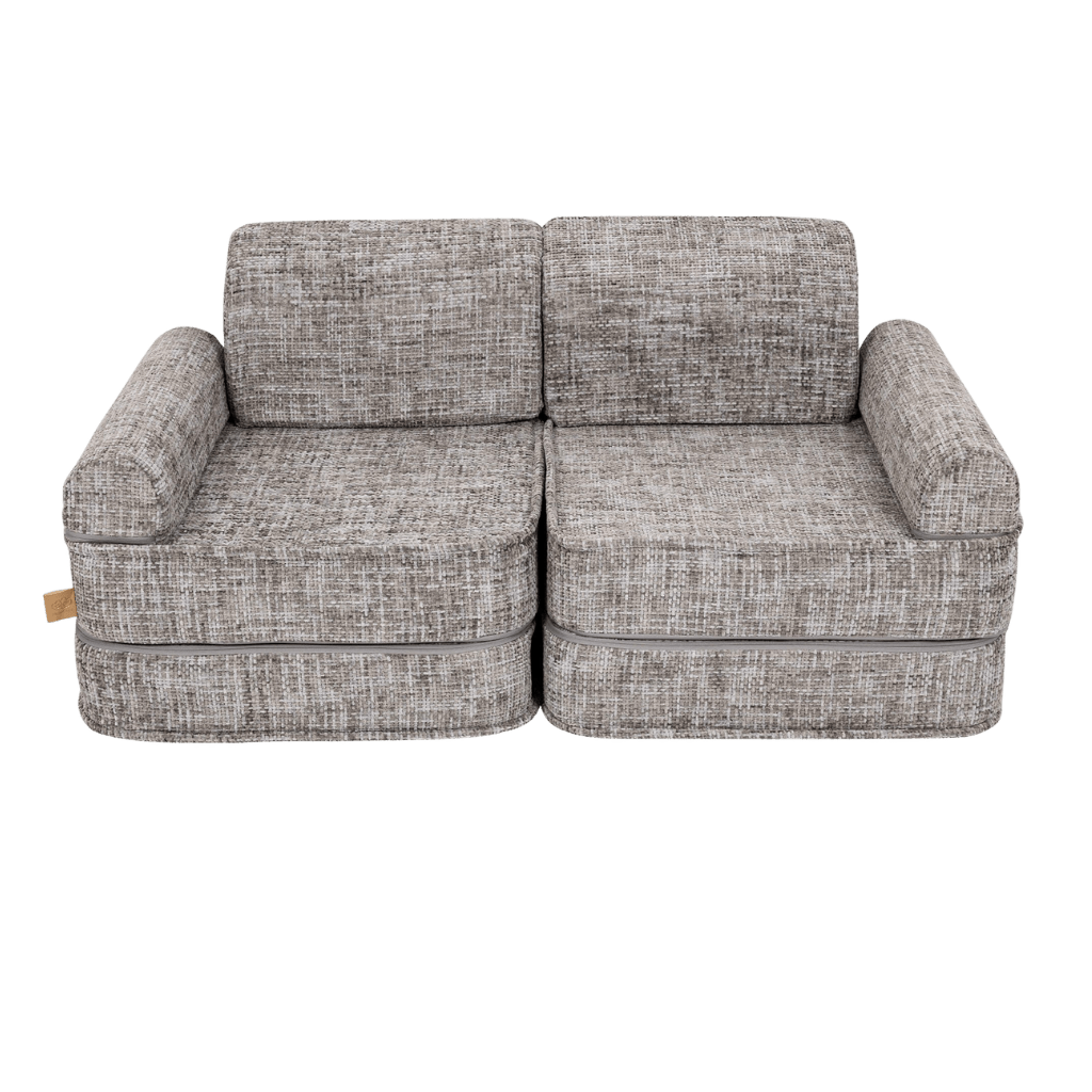Canapé Medium Modular Sofa for Kids - Tangle Moon Grey en | Decoração Tinitto – Fabrication européenne