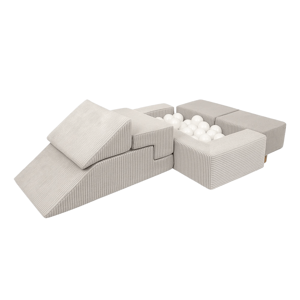 Canapé Modulable Enfant "Bricks" 6 Pièces Aesthetic – MeowBaby - Ecru en | Motricidade Tinitto – Fabrication européenne