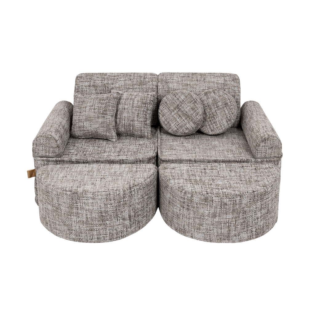Canapé Modulable Moyen pour Enfants - Tangle Moon Grey en | Decoração Tinitto – Fabrication européenne
