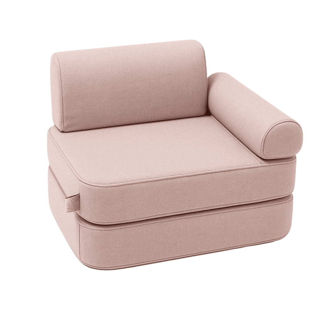 Canapé Outzy Mini Enfant Intérieur/Extérieur en Velours Cotele Taupe Fonce | Decoração Tinitto – Fabrication européenne