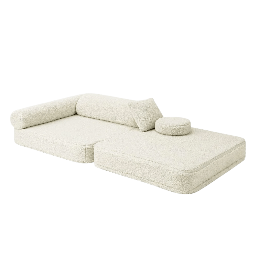 Chaise Enfant Modulaire 5 éléments - Creamy en | Decoração Tinitto – Fabrication européenne